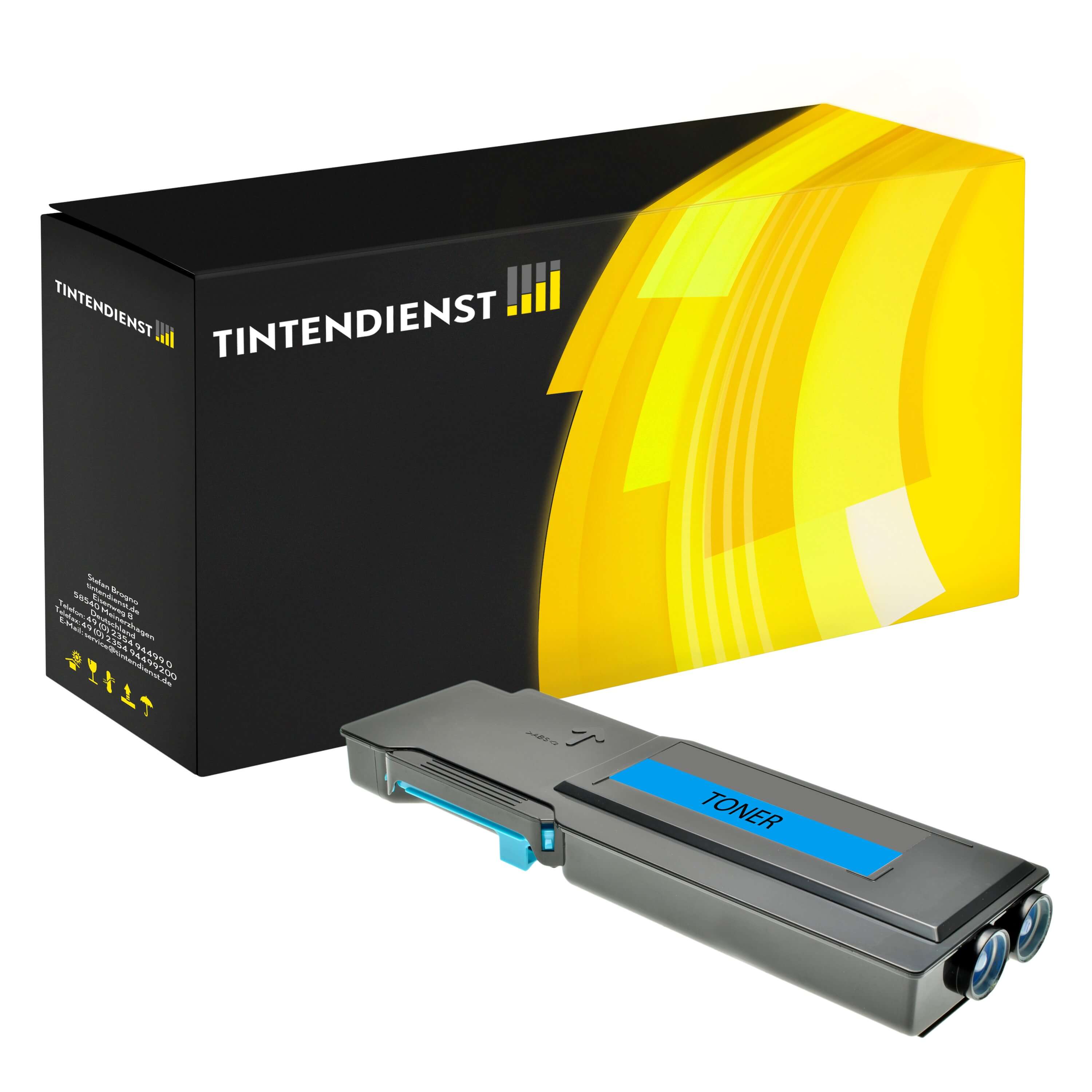 Toner kompatibel für Dell C 3760 n (593-11122 / FMRYP) Cyan