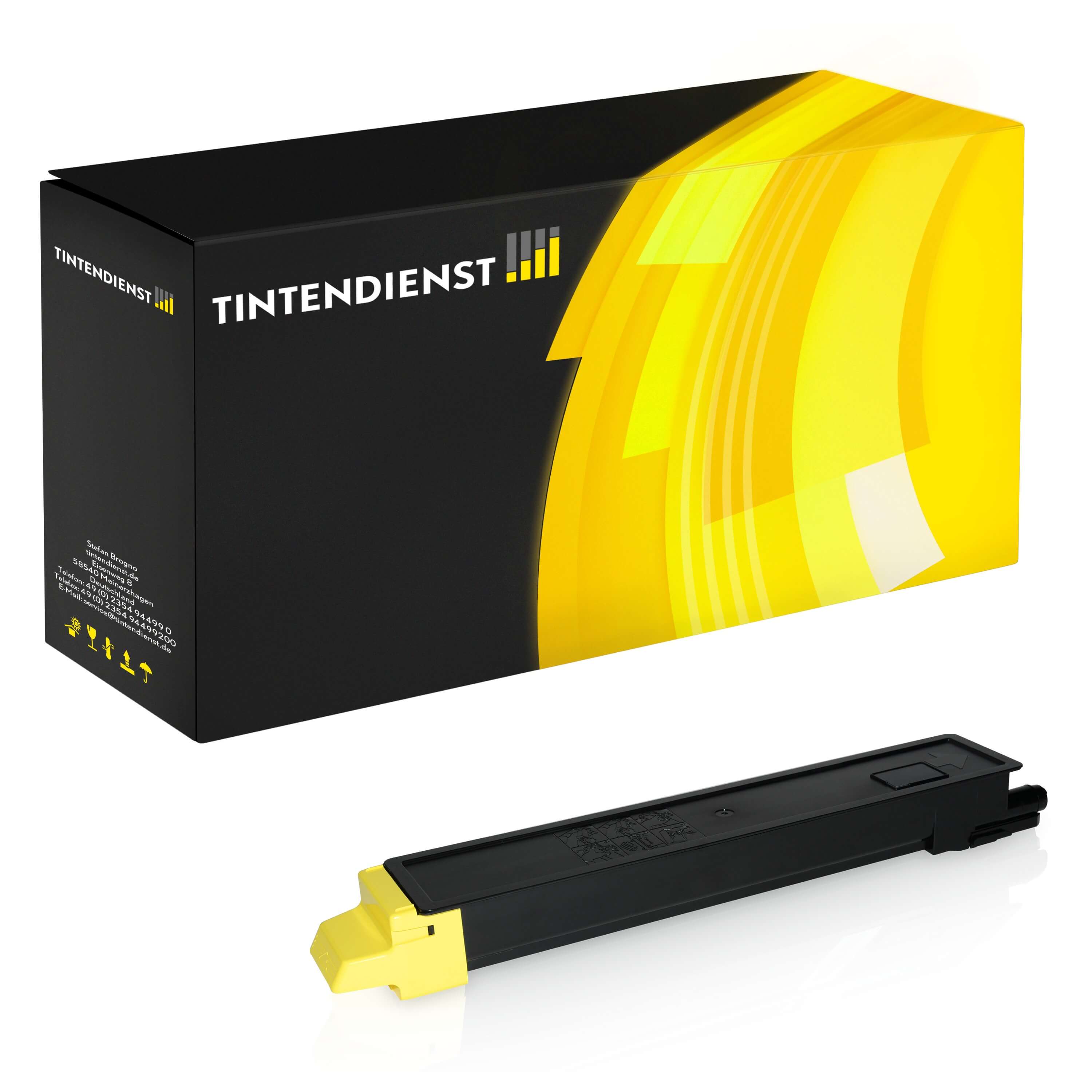 Toner kompatibel für Triumph-Adler 256 Ci (652511016) Gelb