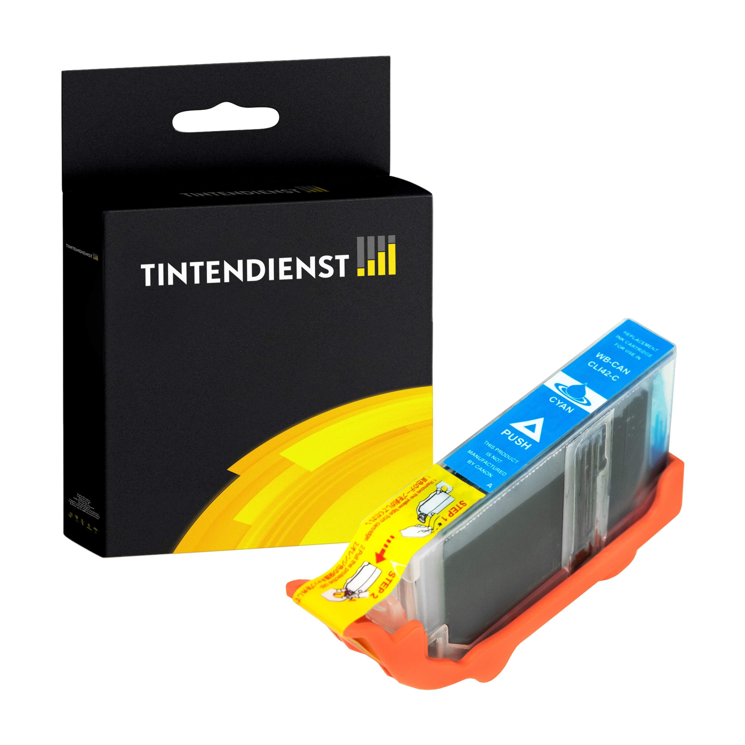 Druckerpatrone kompatibel für Canon Pixma Pro 100 S (6385B001 / CLI-42C) Cyan