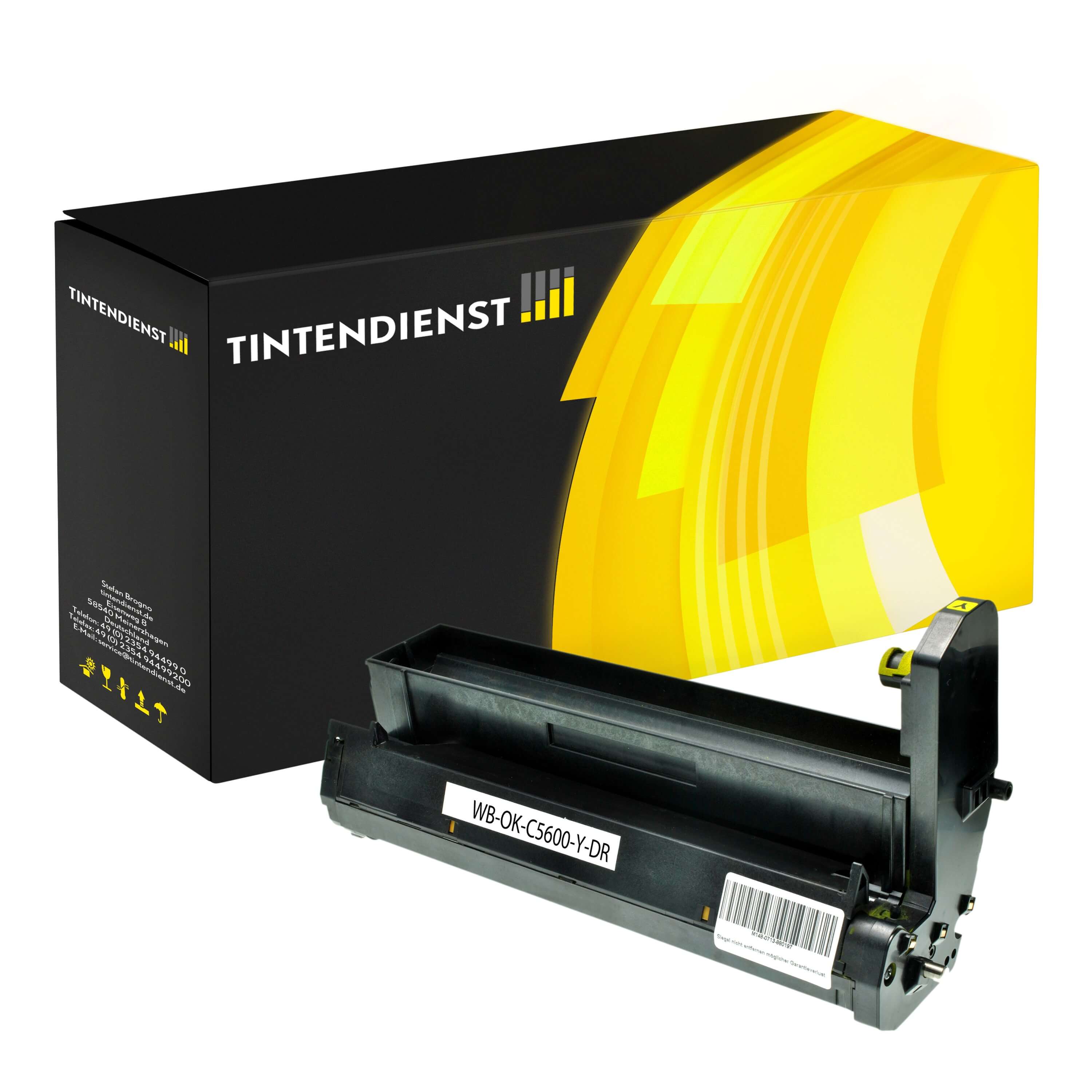 Trommel kompatibel für OKI 43381705 Gelb