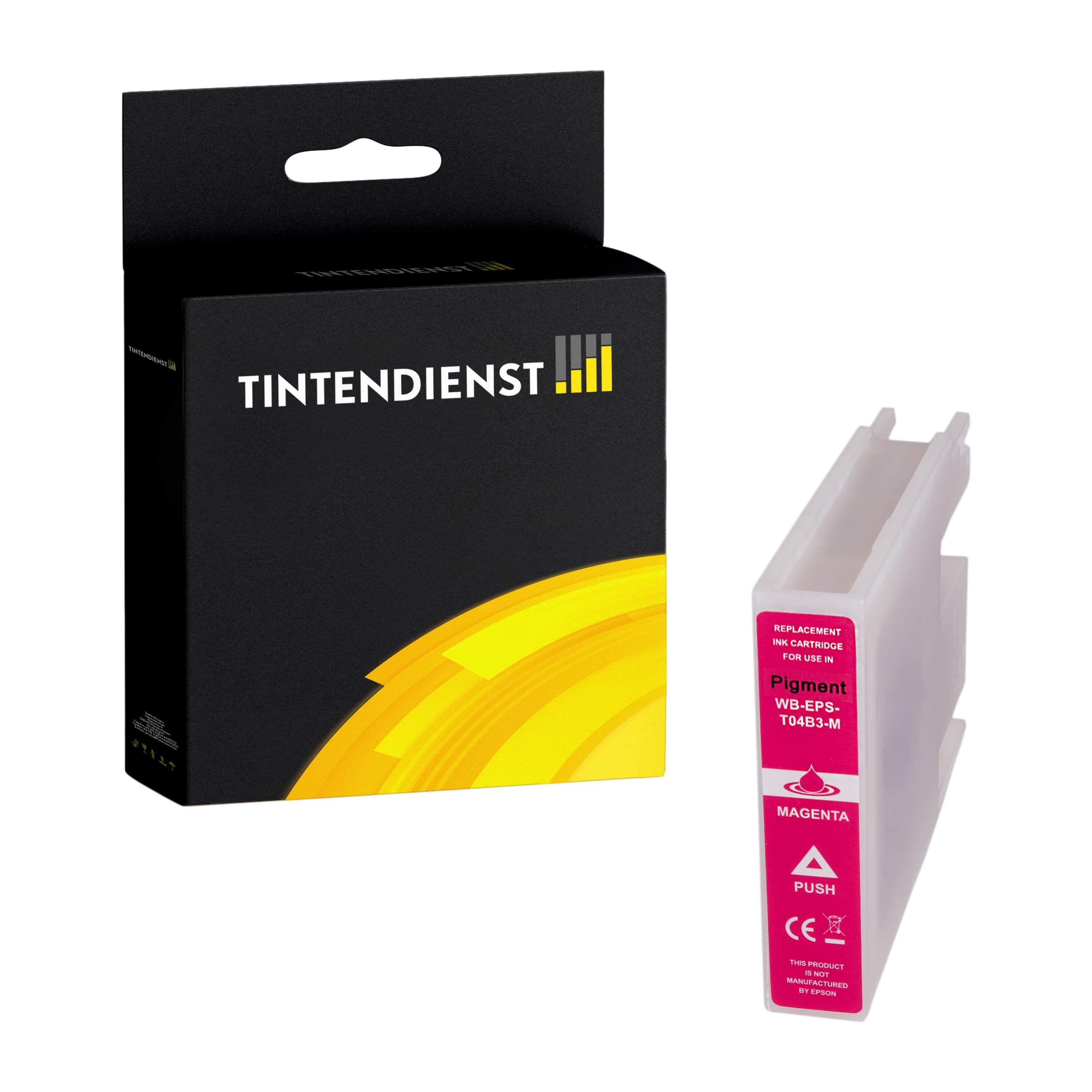 Druckerpatrone kompatibel für Epson Workforce Pro WF-C 8100 Series (C13T04B340) Magenta