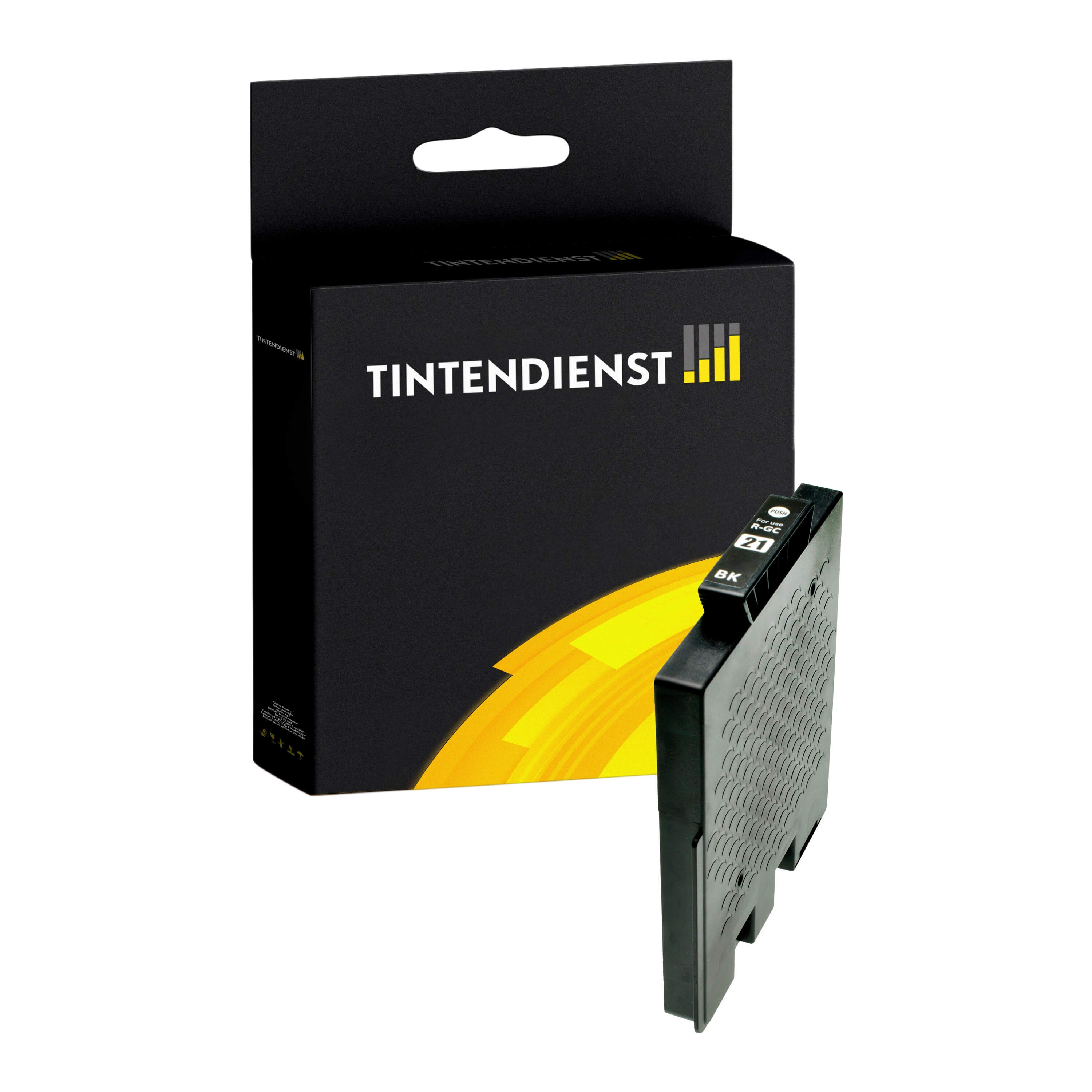 Druckerpatrone kompatibel für Ricoh Aficio GX 5050 n (405532 / GC-21K) Schwarz