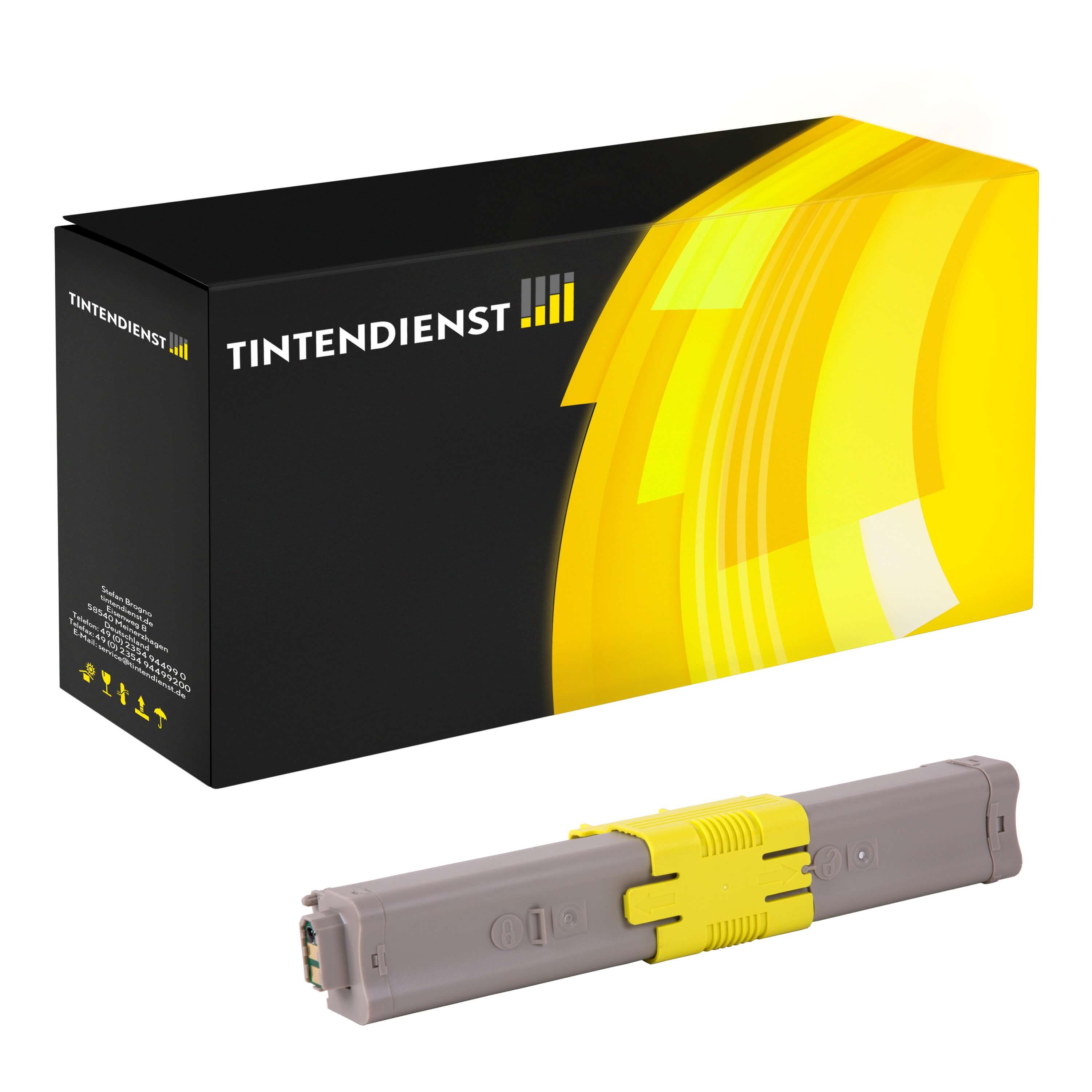 Toner kompatibel für OKI MC 342 DNW (44973533) Gelb