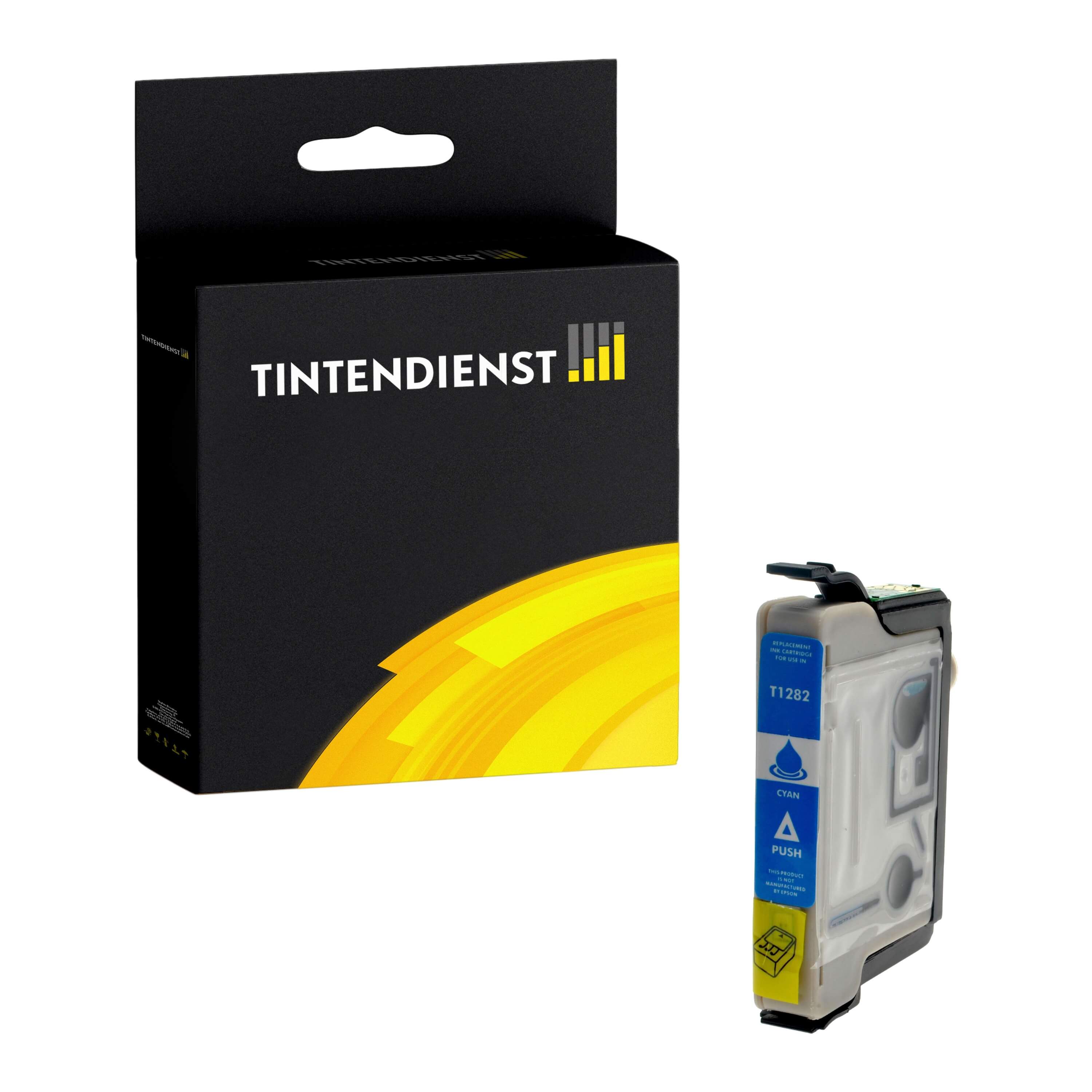 Druckerpatrone kompatibel für Epson Stylus SX 420 W (C13T12824012 / T1282) Cyan