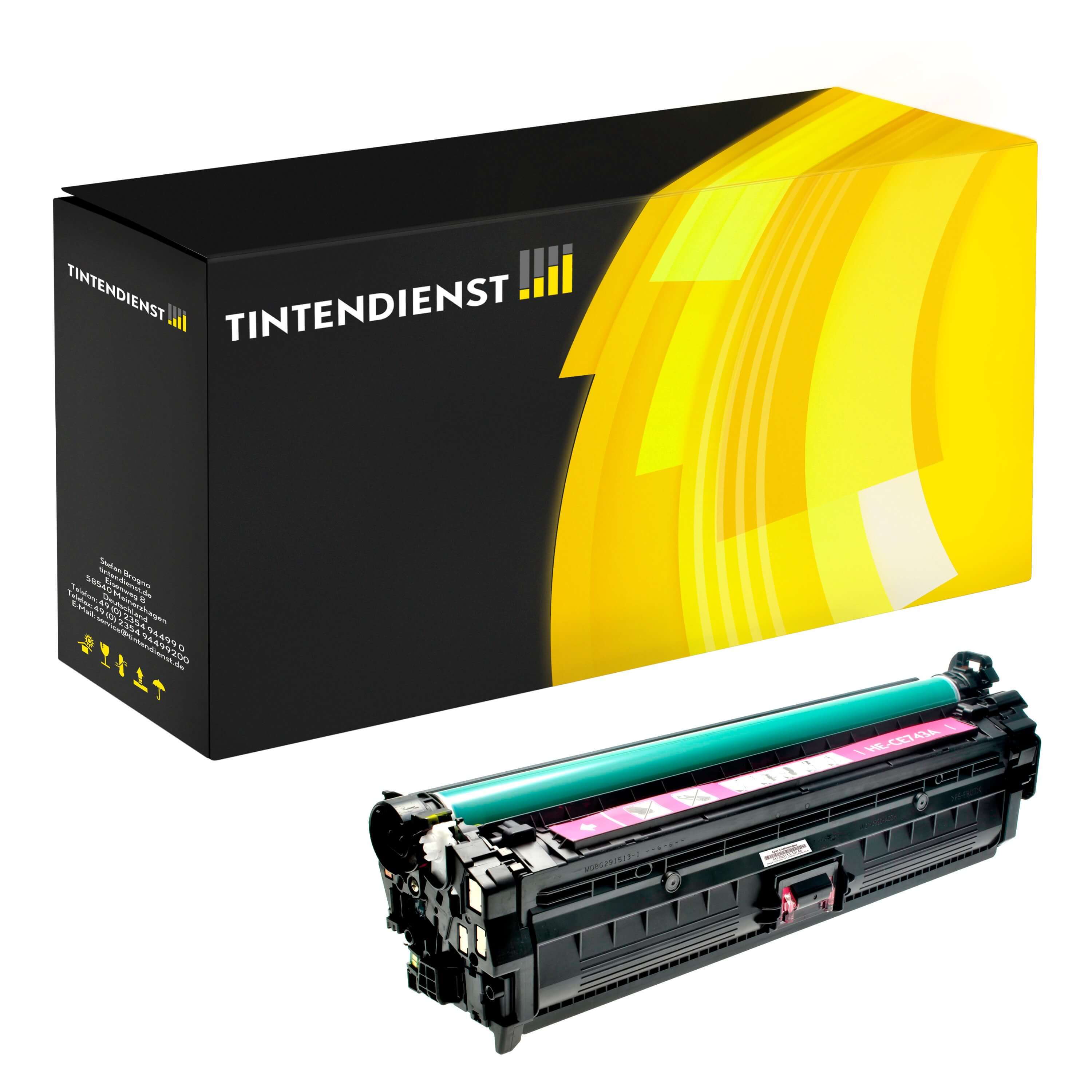 Toner kompatibel für HP Color LaserJet CP 5225 (CE743A / 307A) Magenta