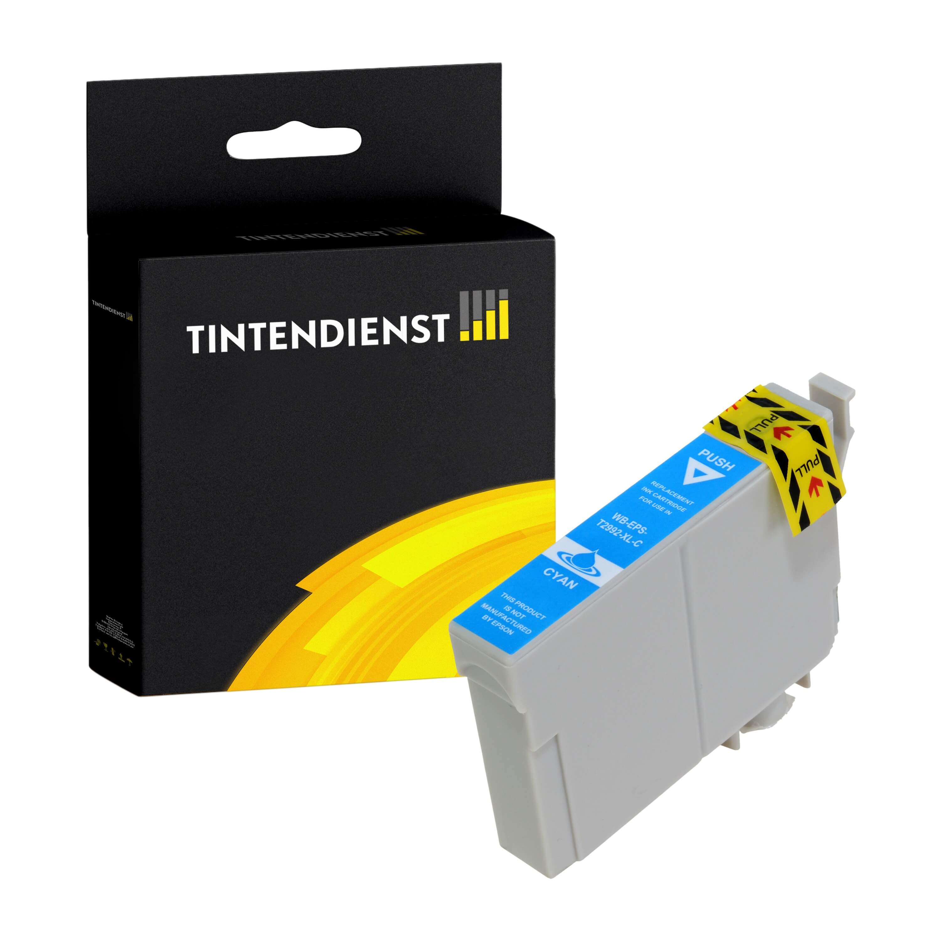 Druckerpatrone kompatibel für Epson Expression Home XP-345 (C13T29924010 / 29XL) Cyan