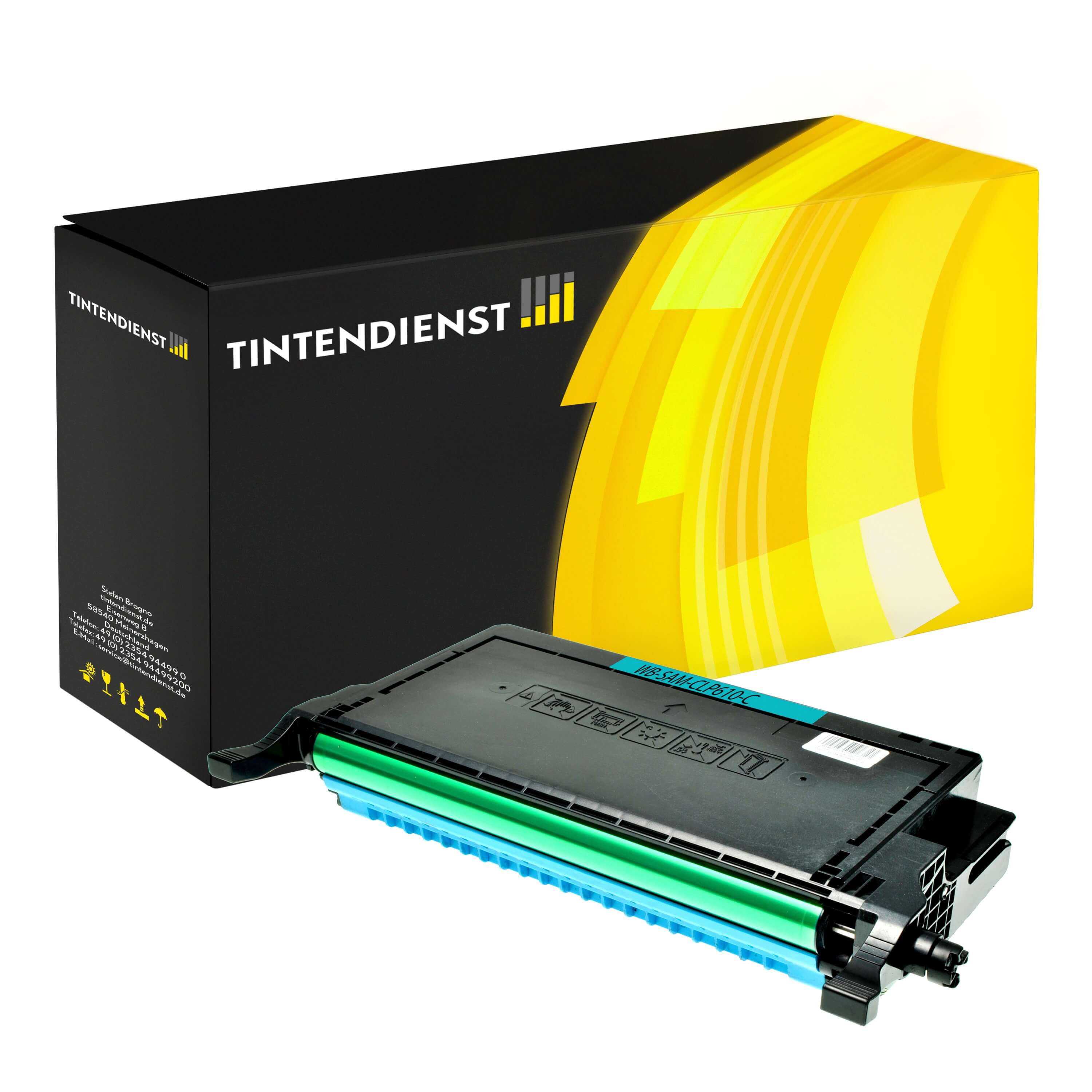 Toner kompatibel für Samsung CLX-6200 FX (CLP-C660B/ELS / C660) Cyan