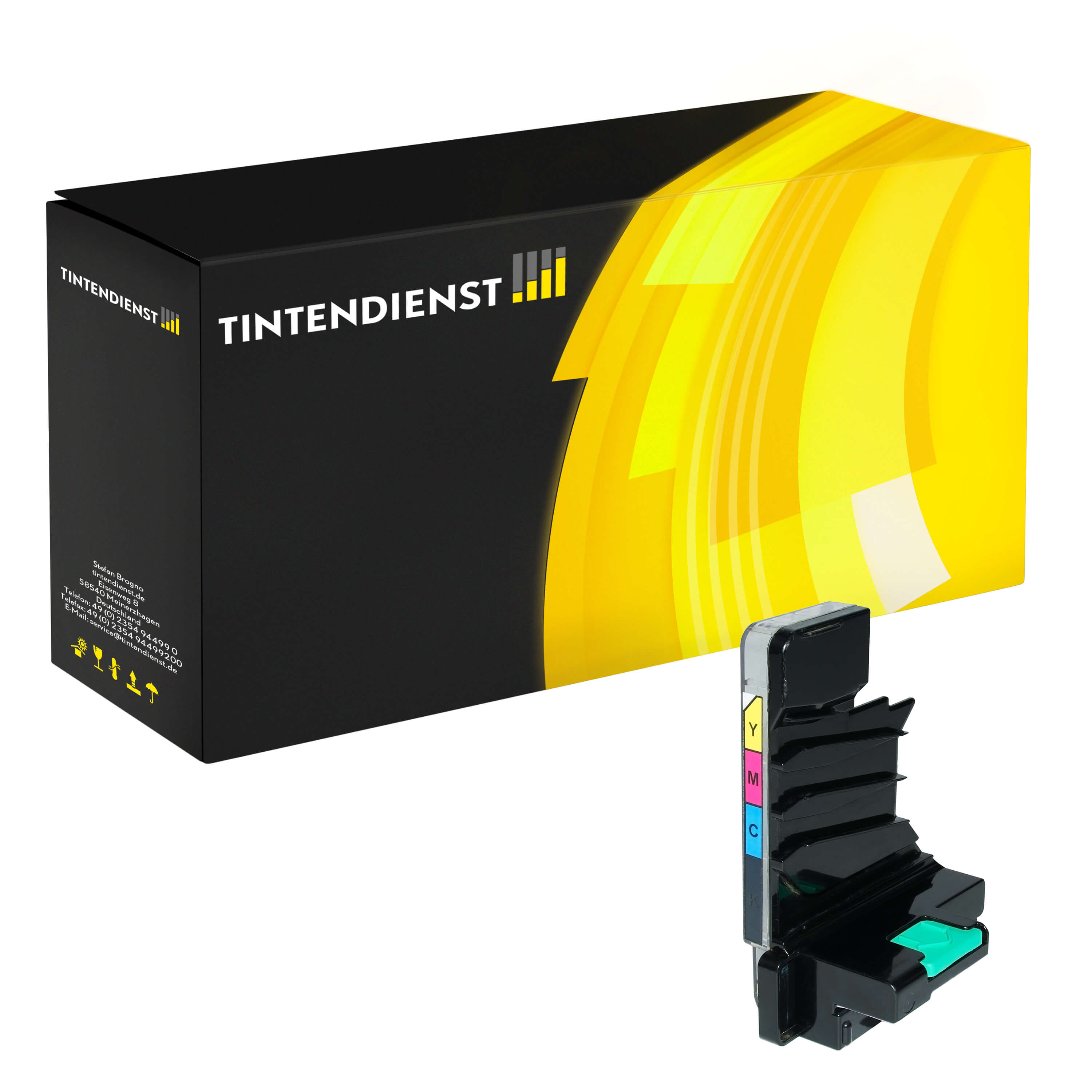 Resttonerbehälter kompatibel für Samsung CLX-3185 FN (CLT-W409/SEE / W409)