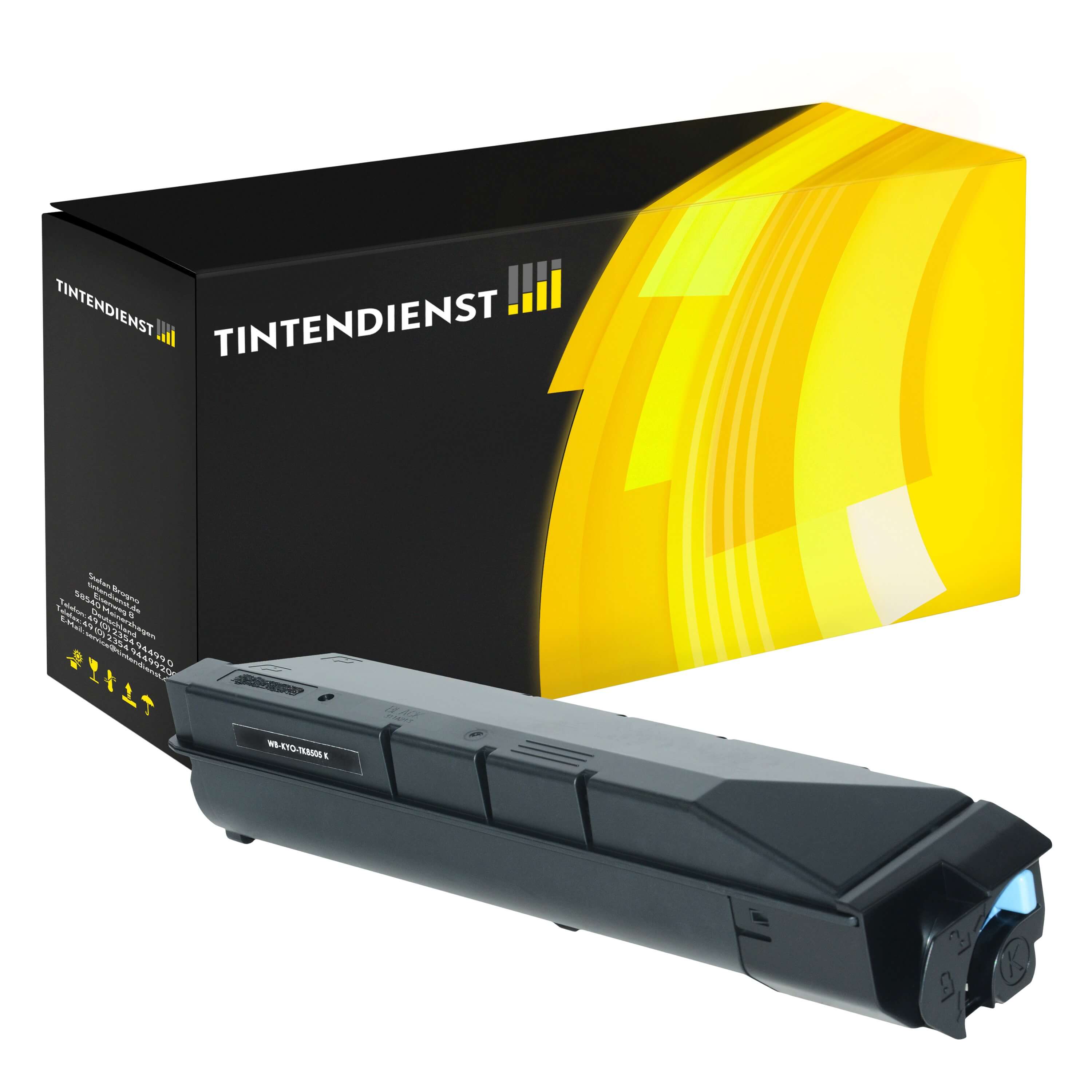 Toner kompatibel für Kyocera TK-8505K / 1T02LC0NL0 Schwarz