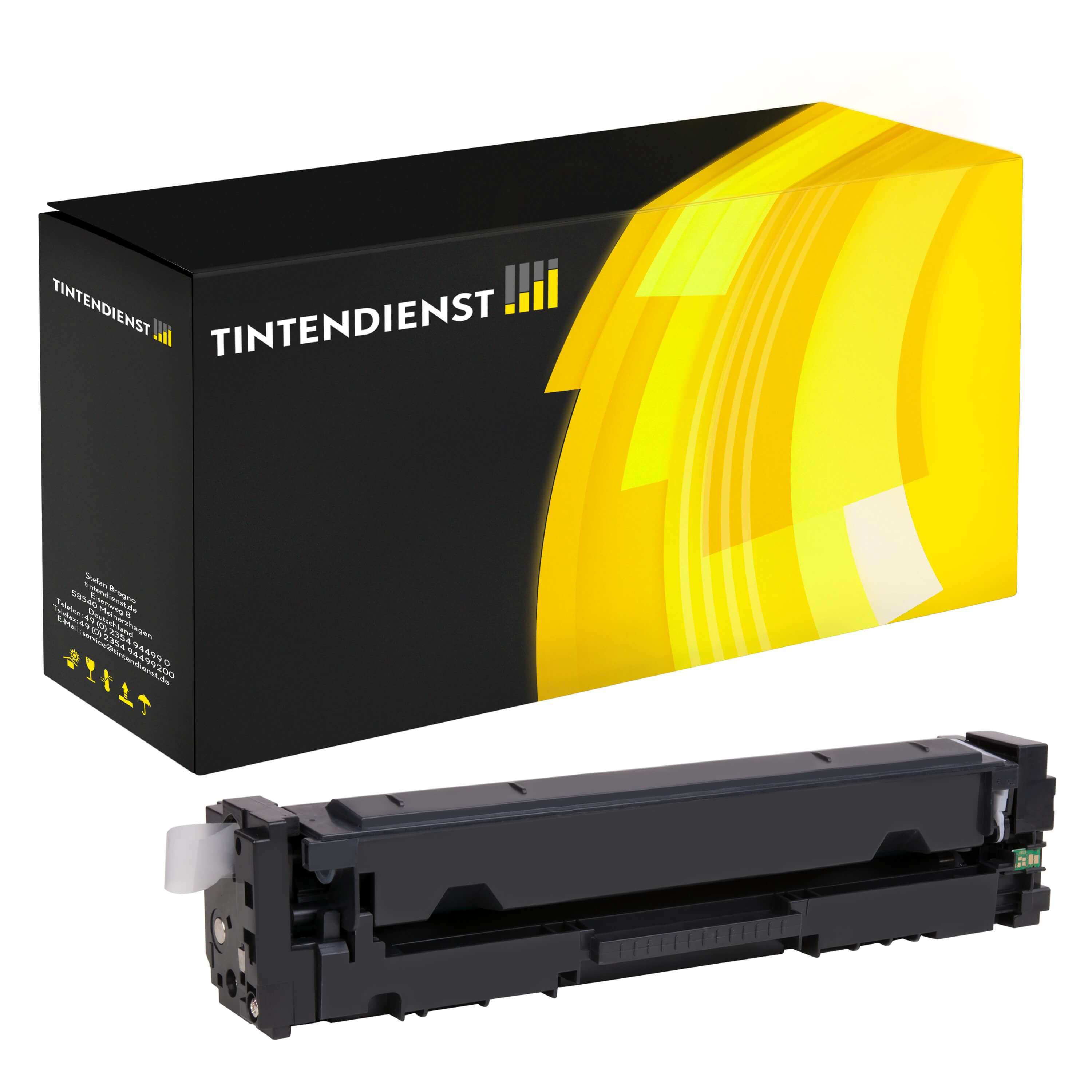 Toner kompatibel für HP Color LaserJet Pro M 252 dw (CF402A / 201A) Gelb