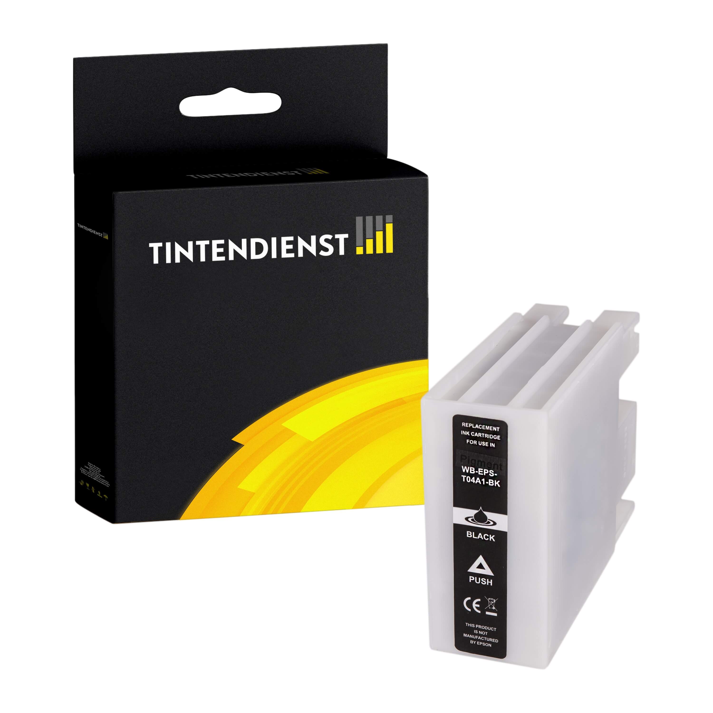 Druckerpatrone kompatibel für Epson Workforce Pro WF-C 8190 Series (C13T04A140) Schwarz