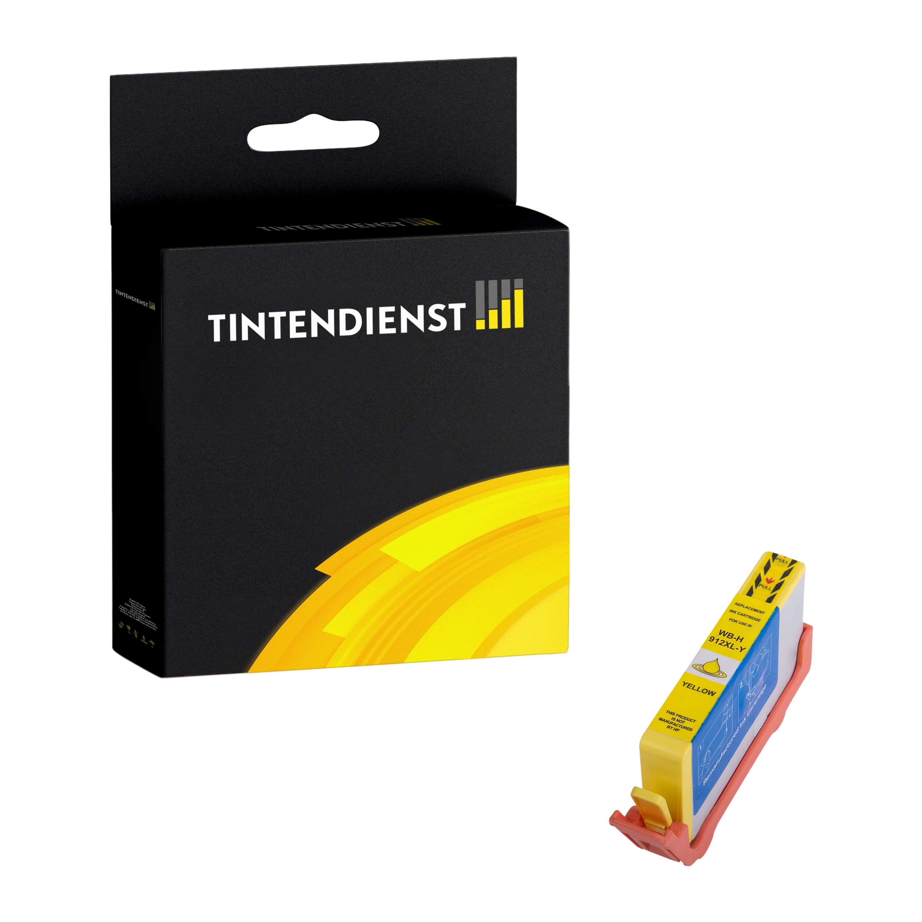 Druckerpatrone kompatibel für HP OfficeJet Pro 8015 e (3YL83AE / 912XL) Gelb