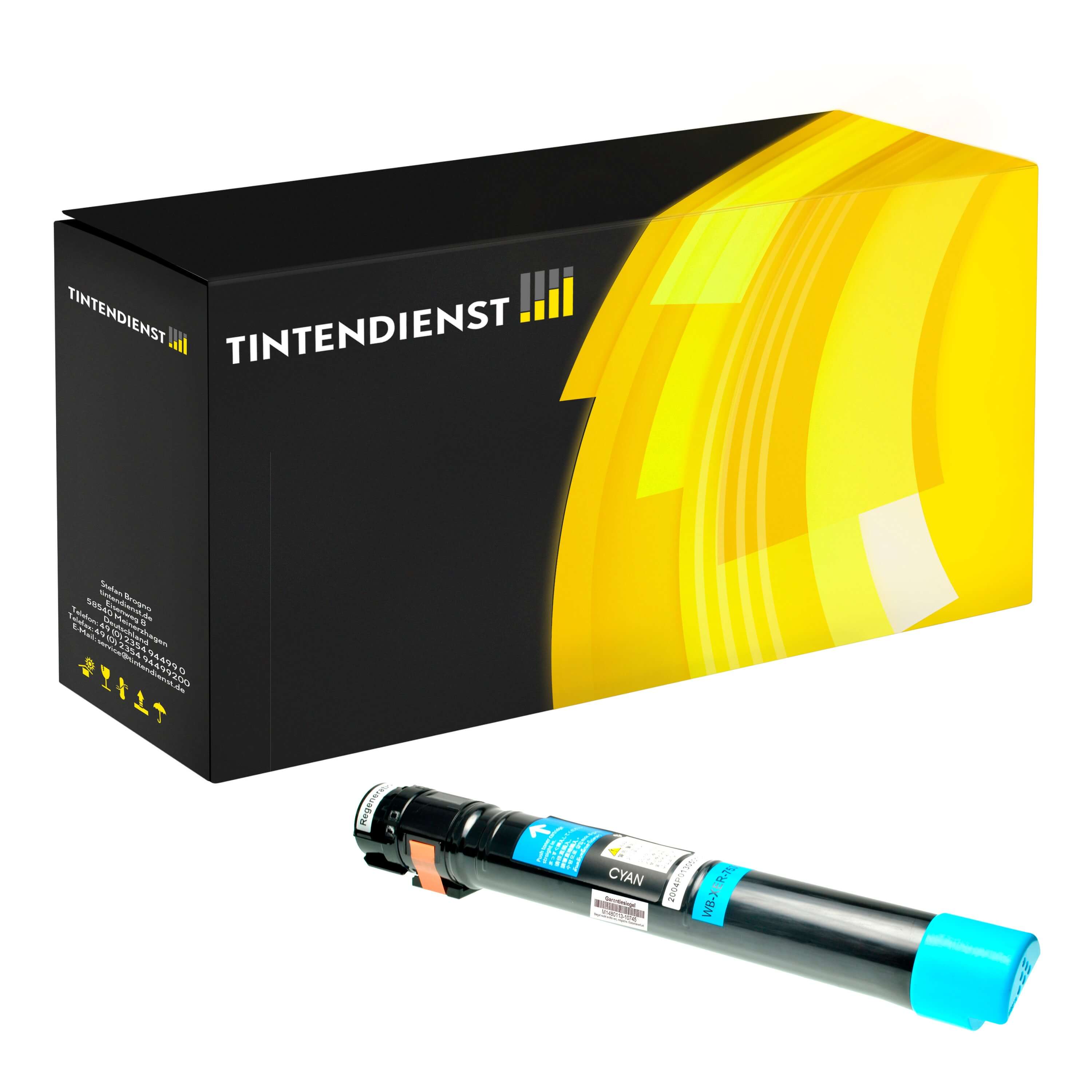 Toner kompatibel für Xerox WorkCentre 7970 i (006R01516) Cyan