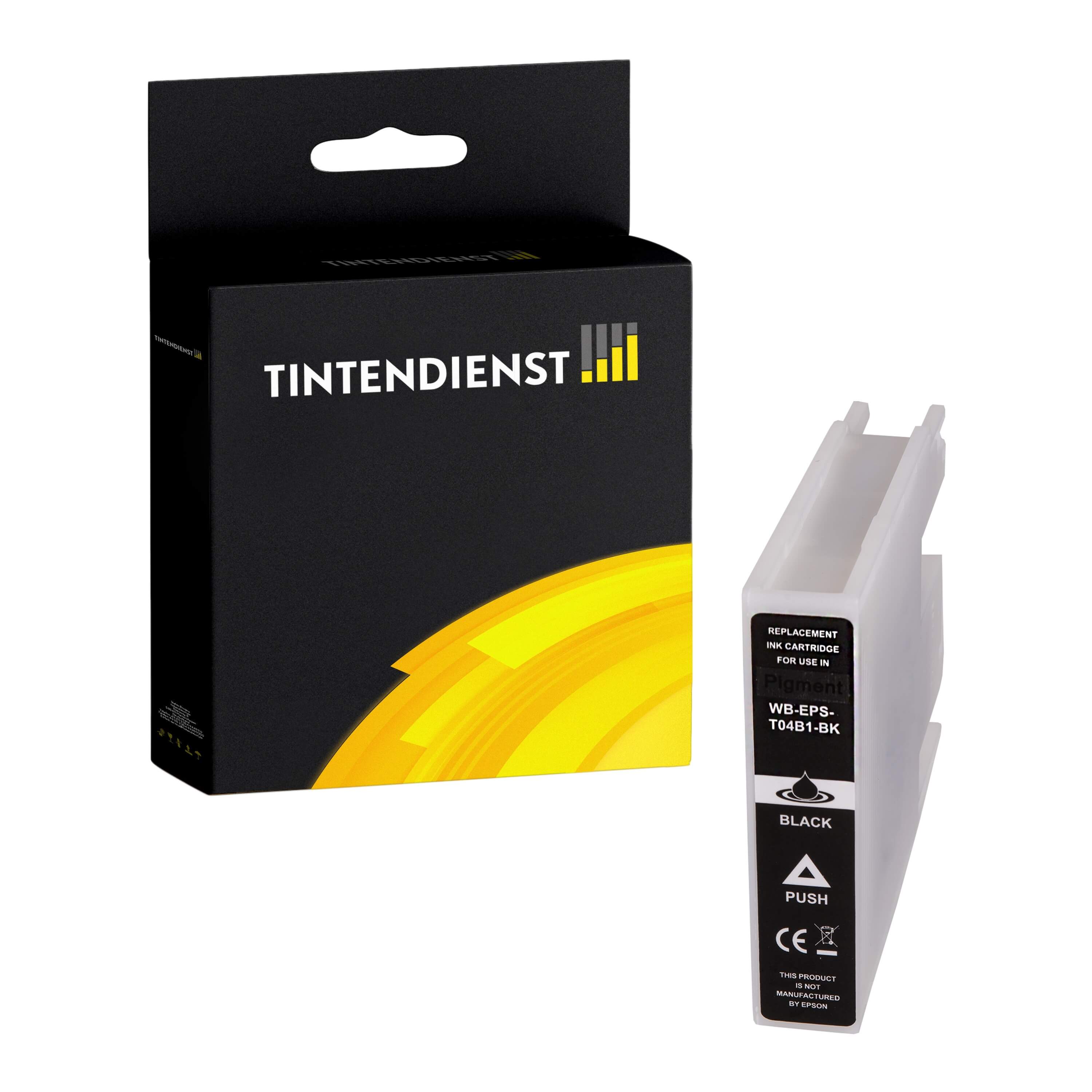 Druckerpatrone kompatibel für Epson Workforce Pro WF-C 8690 Series (C13T04B140) Schwarz
