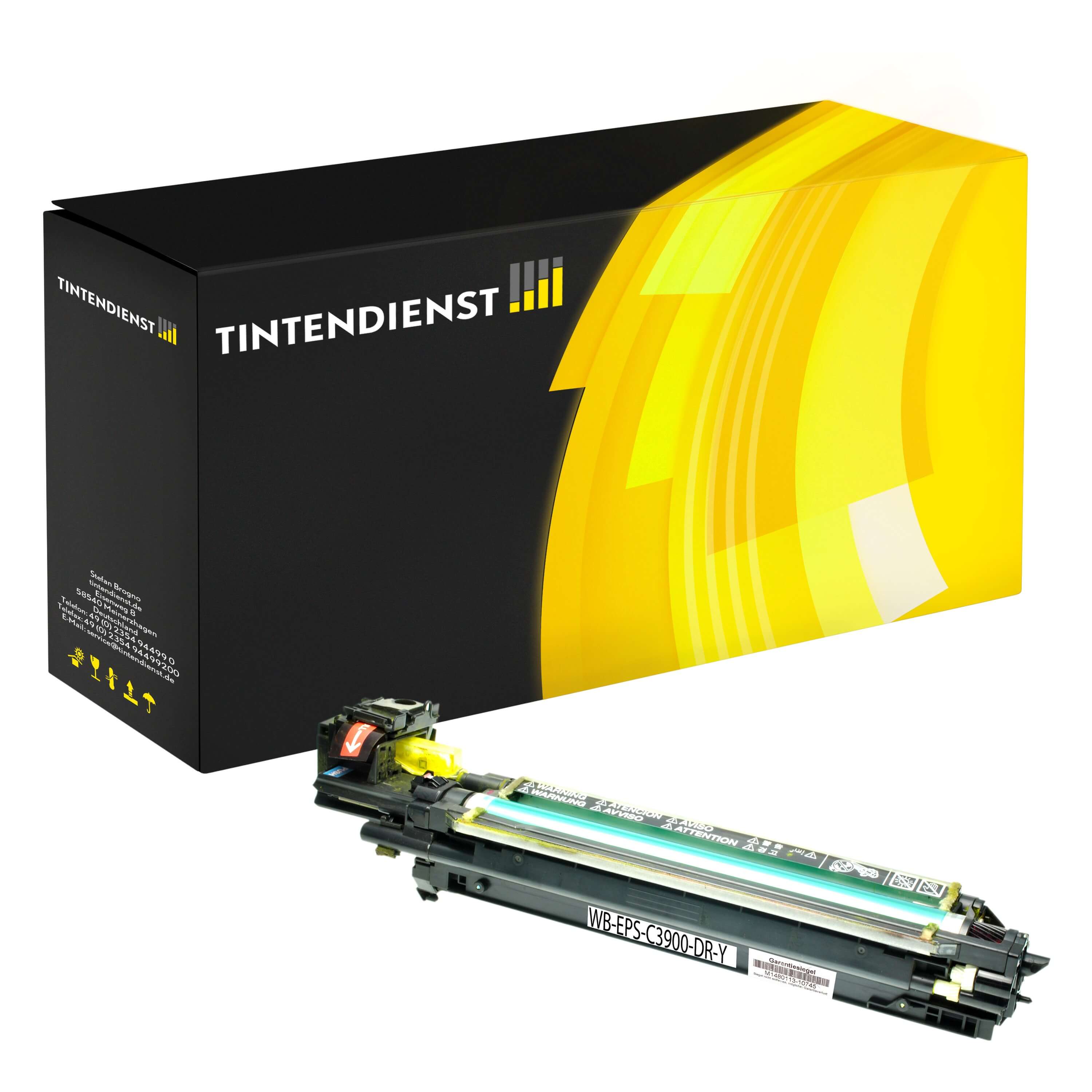 Trommel kompatibel für Epson Workforce AL-C 300 Series (C13S051201 / S051201) Gelb