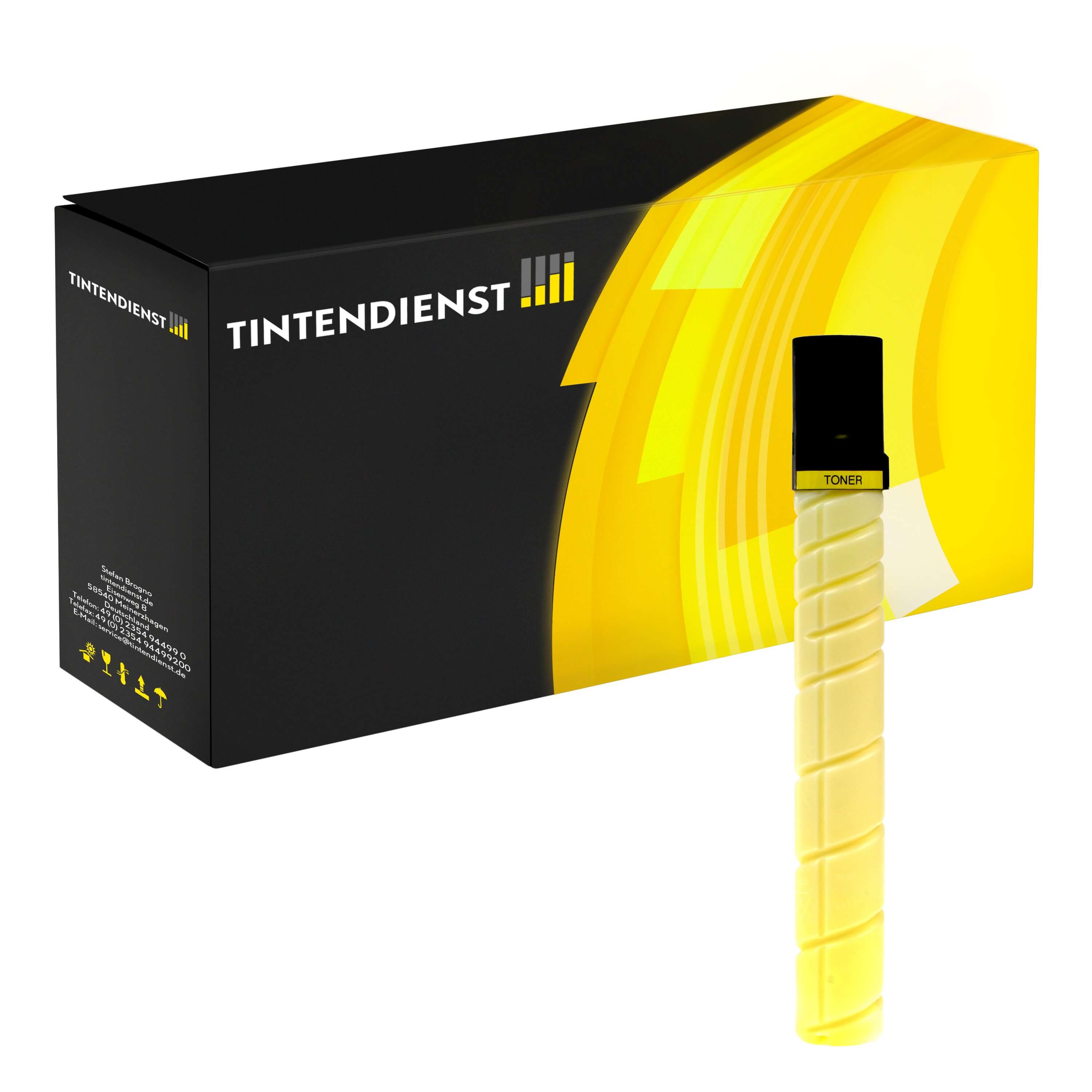 Toner kompatibel für Konica Minolta Bizhub C 220 (A11G251 / TN-216Y) Gelb