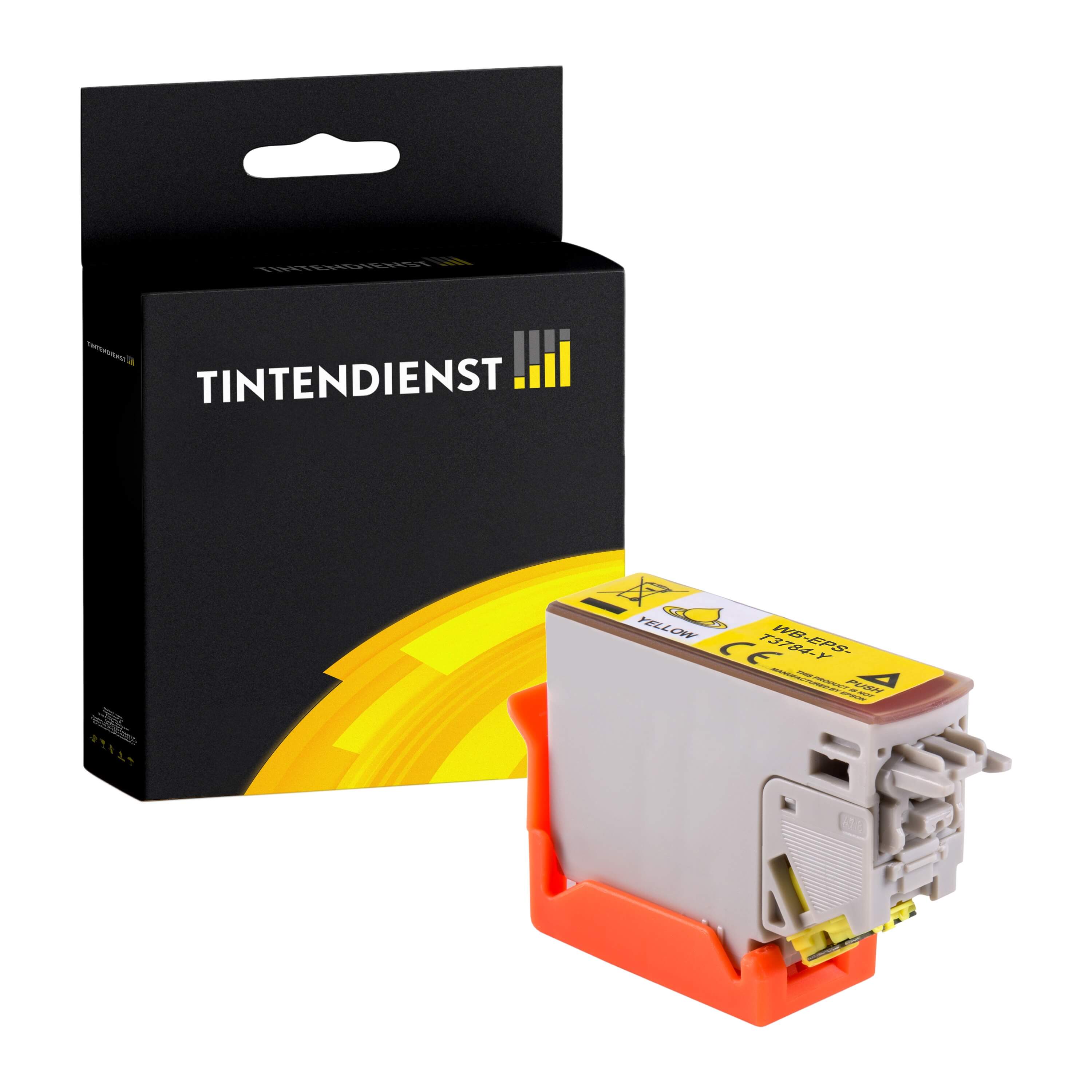 Druckerpatrone kompatibel für Epson 378 / C13T37844010 Gelb