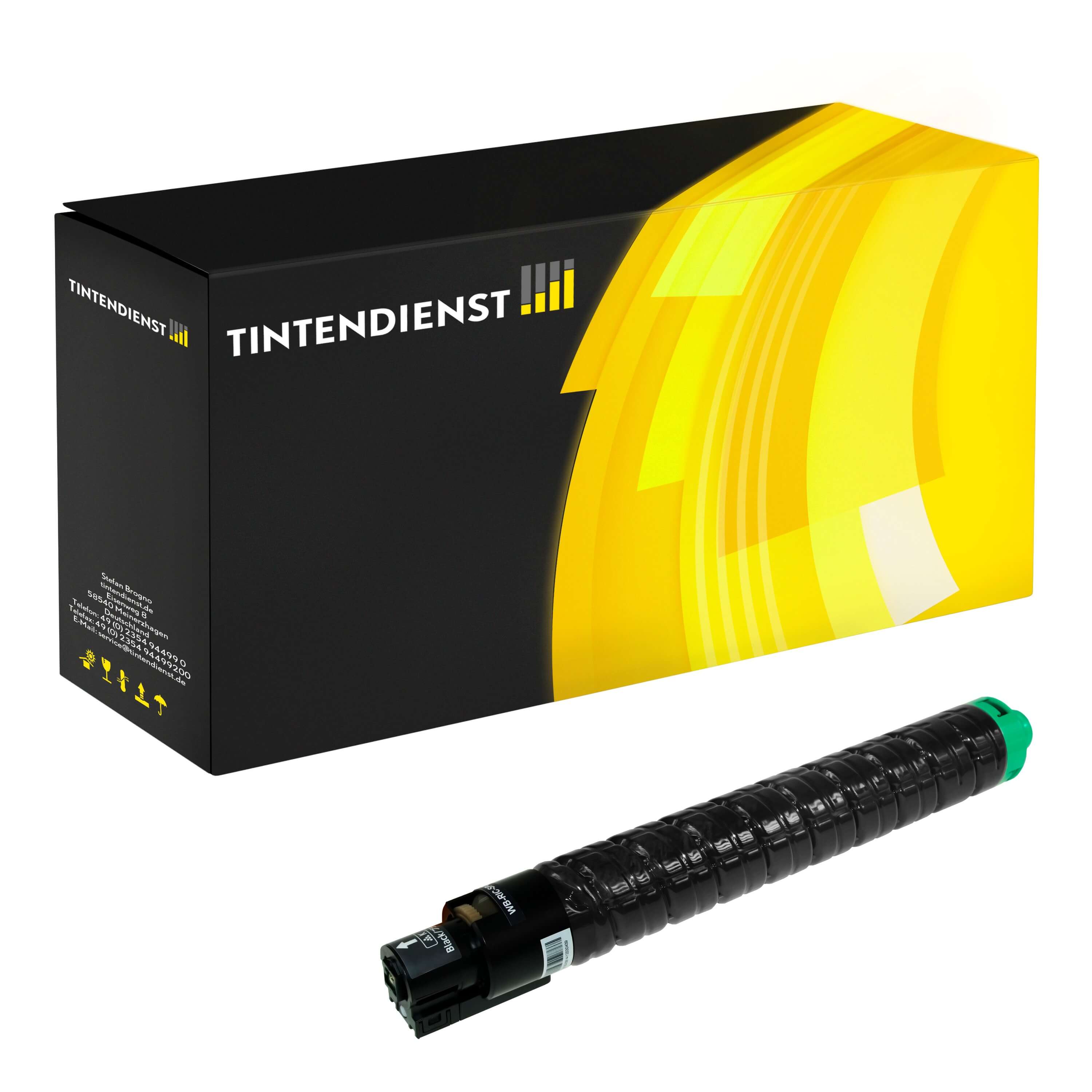 Toner kompatibel für Ricoh SP C 831 dn (821185) Schwarz