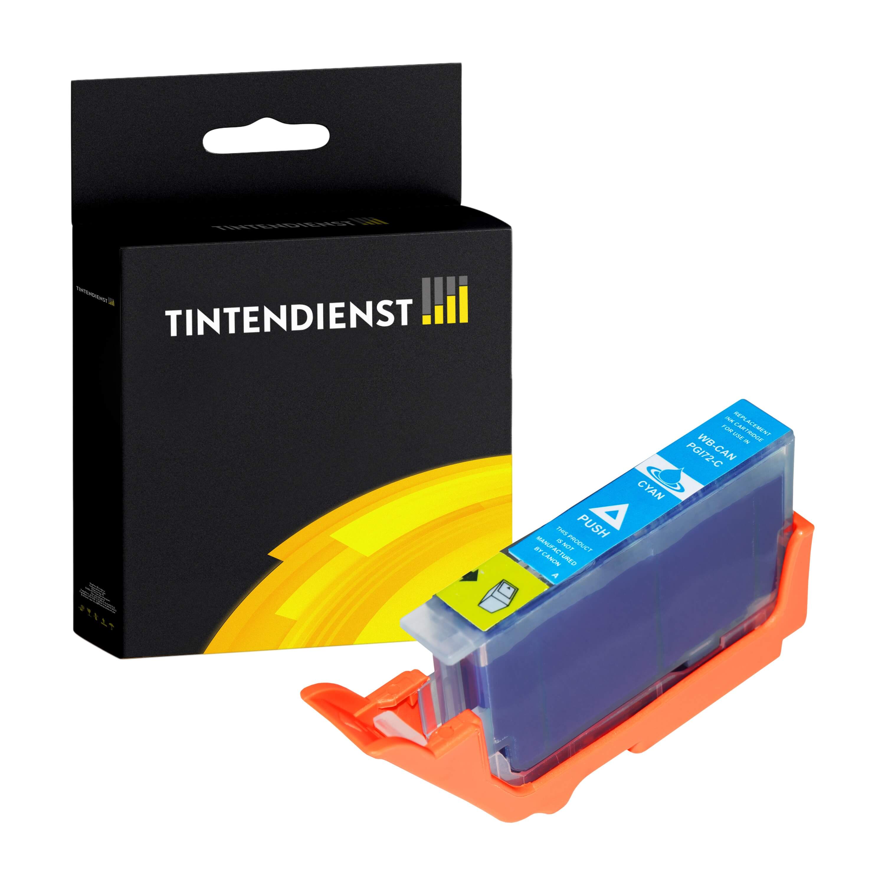 Druckerpatrone kompatibel für Canon Pixma Pro 10 S (6404B001 / PGI-72C) Cyan