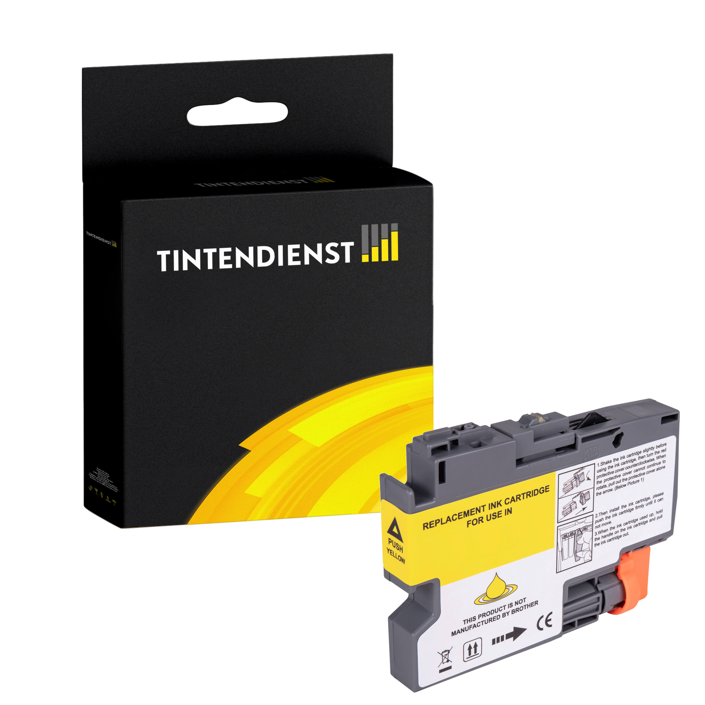 Druckerpatrone kompatibel für Brother MFC-J 4540 DW (LC-426Y) Gelb