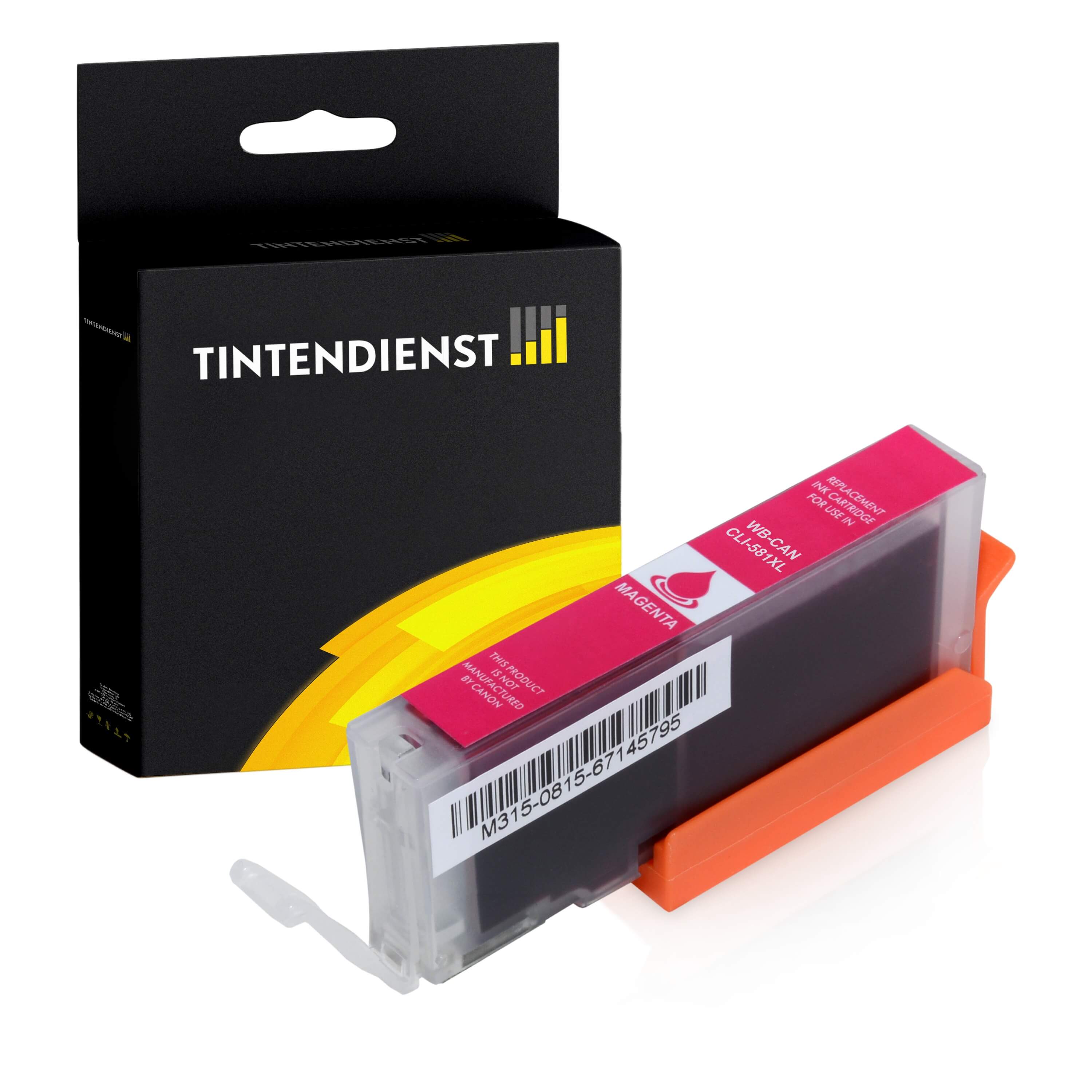 Druckerpatrone kompatibel für Canon Pixma TS 6350 (2104C001 / CLI-581M) Magenta