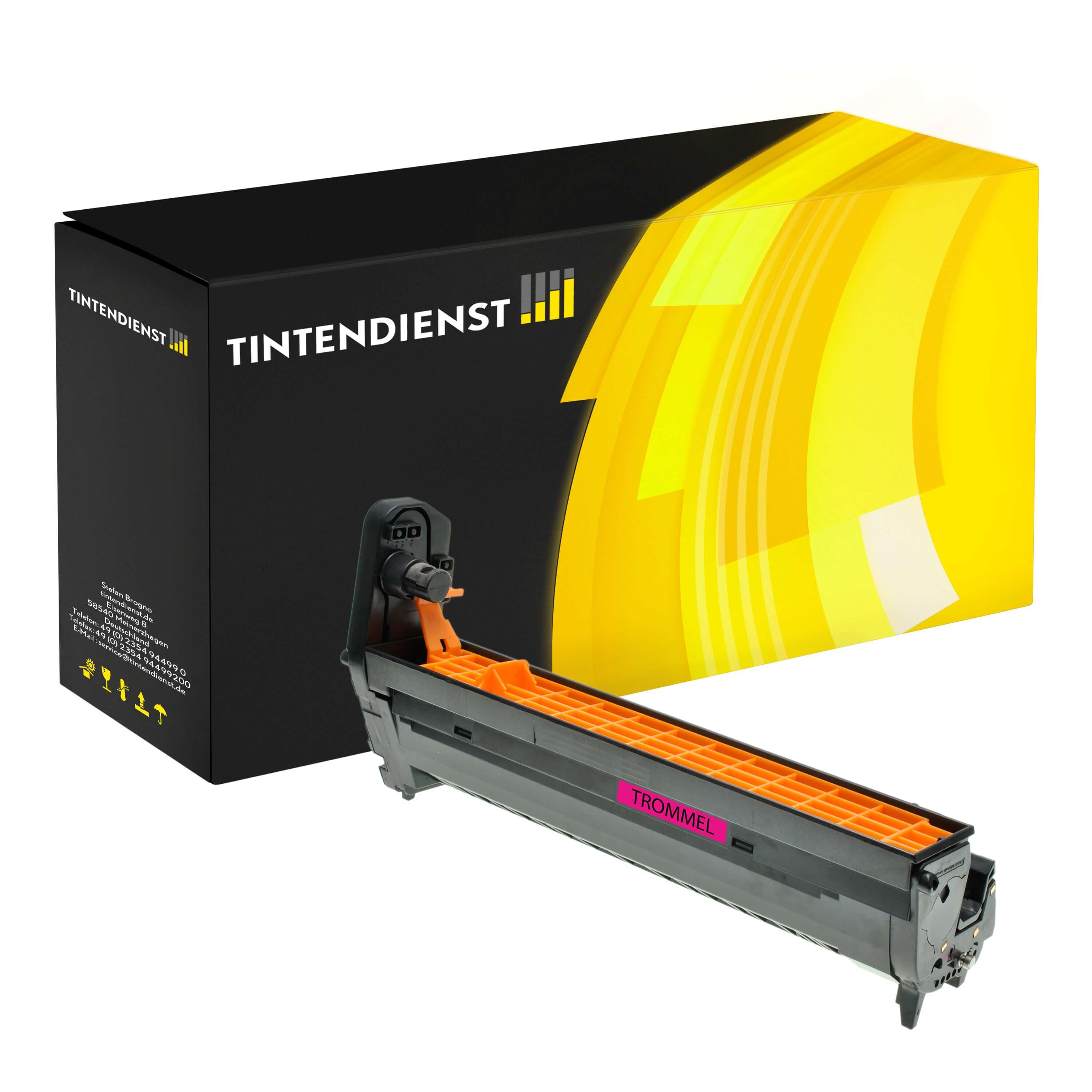 Trommel kompatibel für OKI C 610 DM (44315106) Magenta