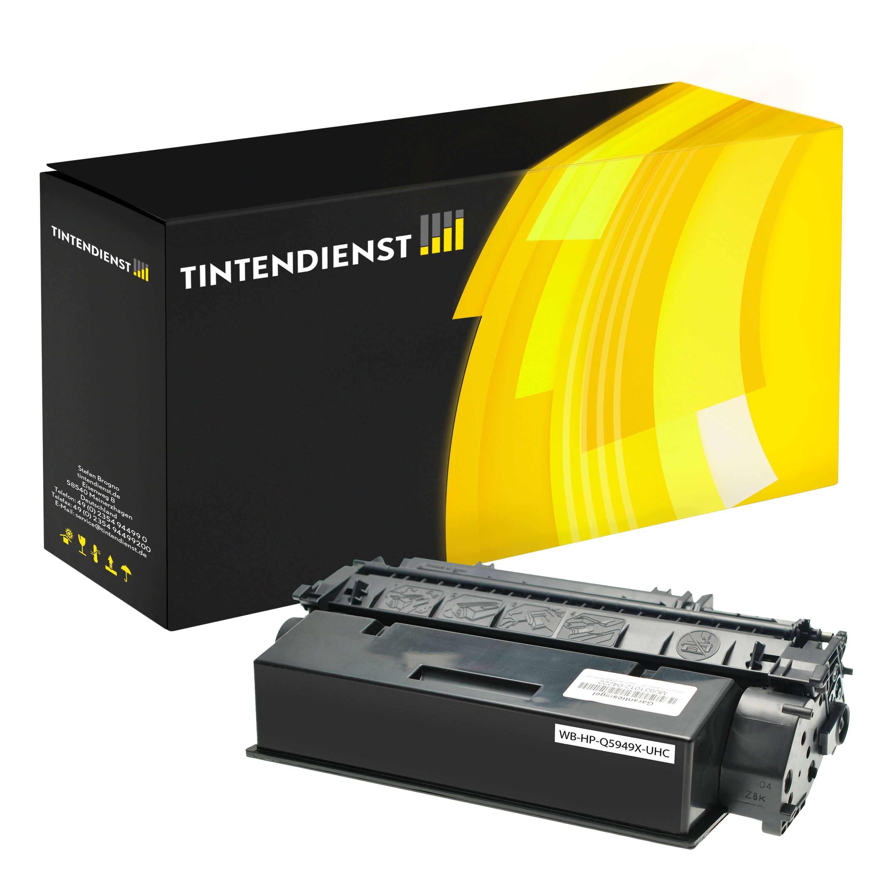Toner kompatibel für HP LaserJet 1320 TN (Q5949X / 49X) Schwarz 2XL