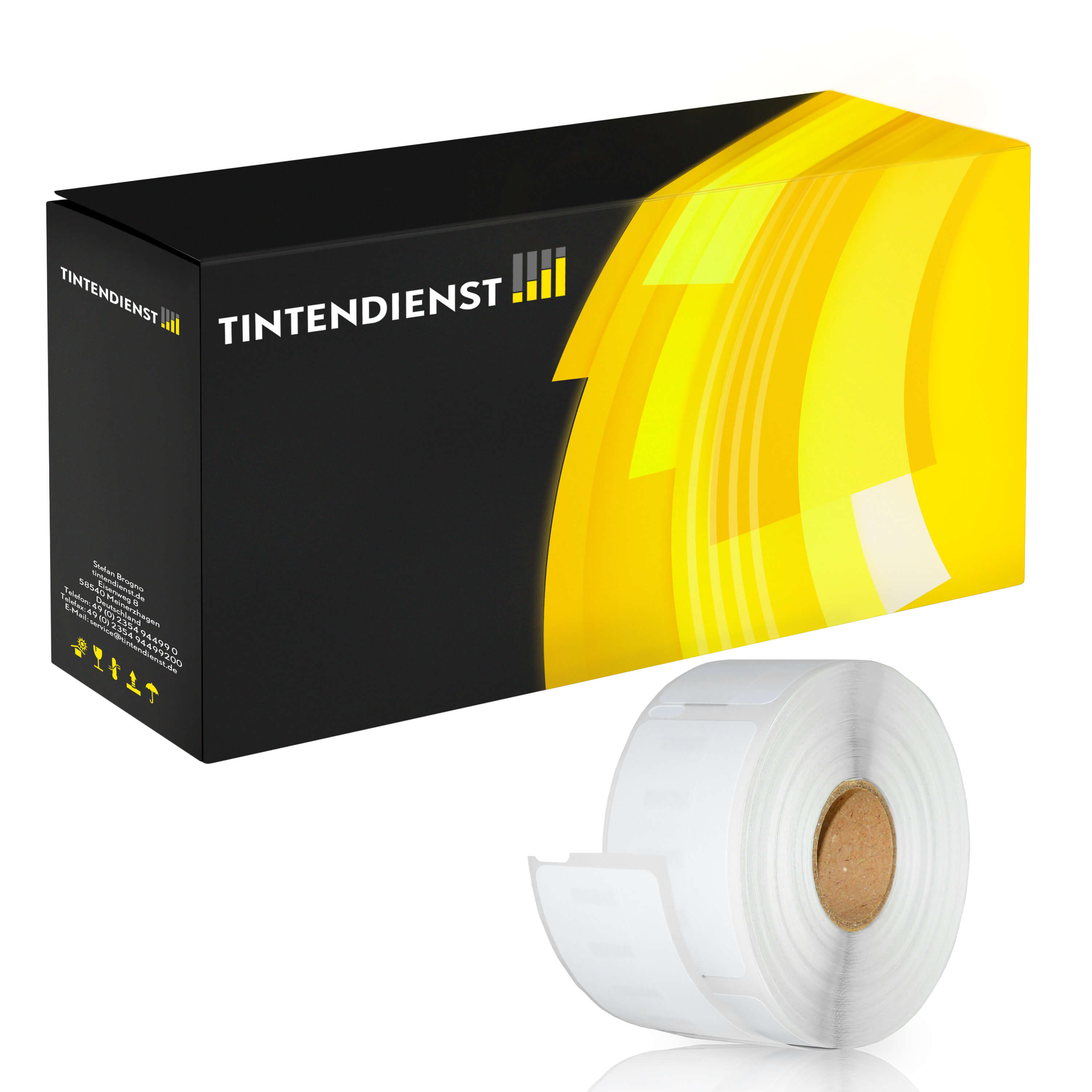 Mehrzwecketiketten kompatibel für Dymo LABELWRITER Wireless white (11355 / S0722550) 51mm/19mm (500 Stück)