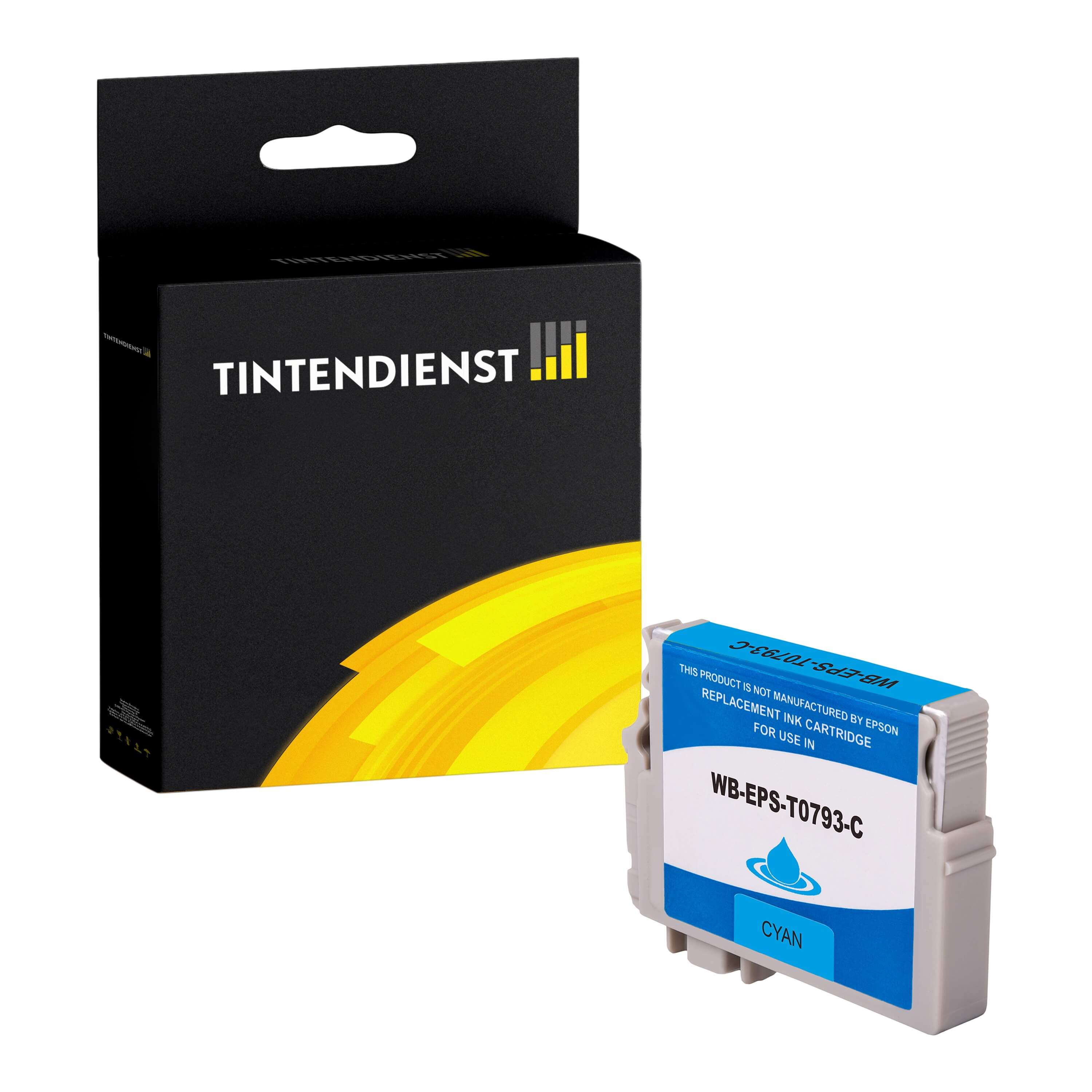 Druckerpatrone kompatibel für Epson Stylus Photo PX 720 WD (C13T07924010 / T0792) Cyan