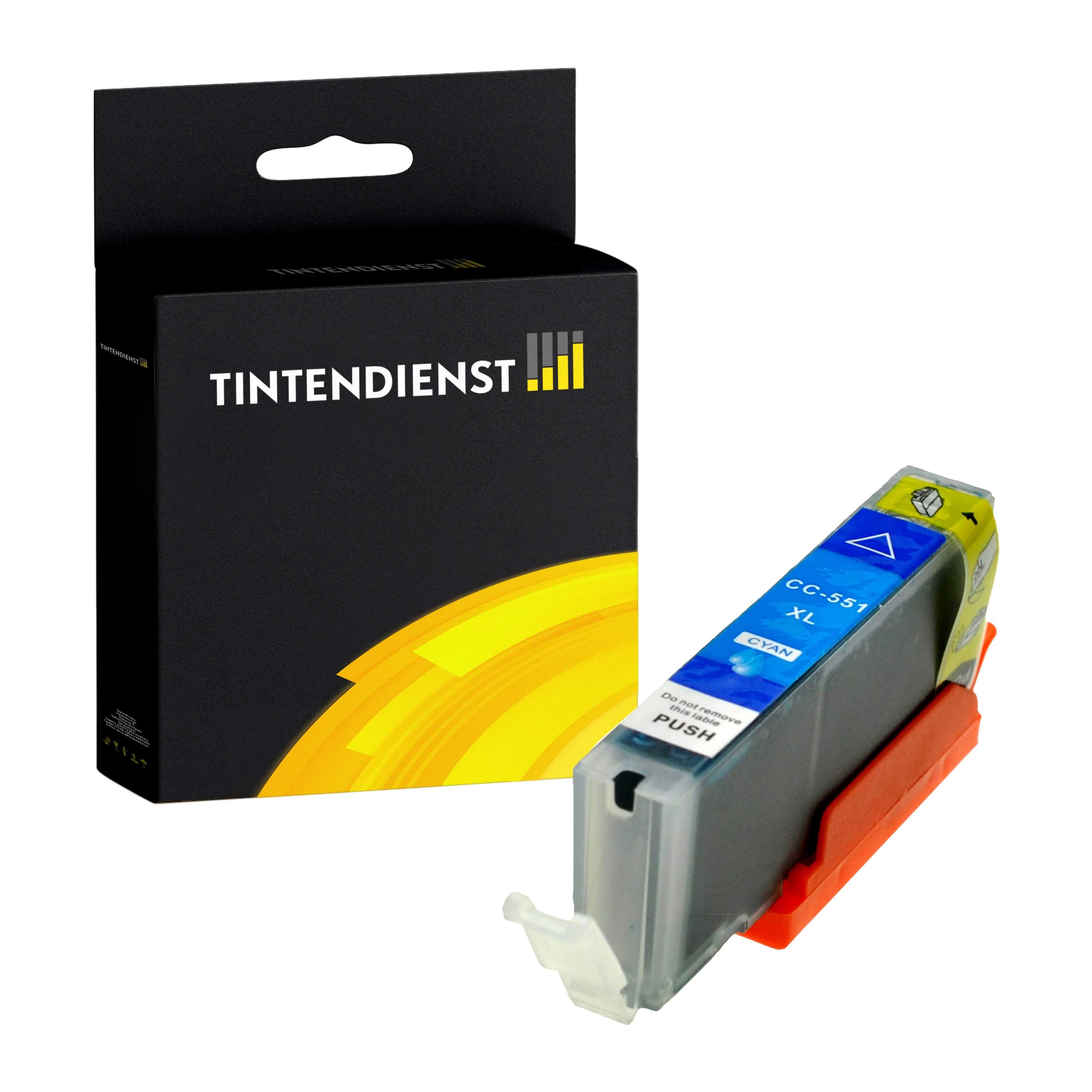 Druckerpatrone kompatibel für Canon Pixma MG 5550 (6444B001 / CLI-551CXL) Cyan