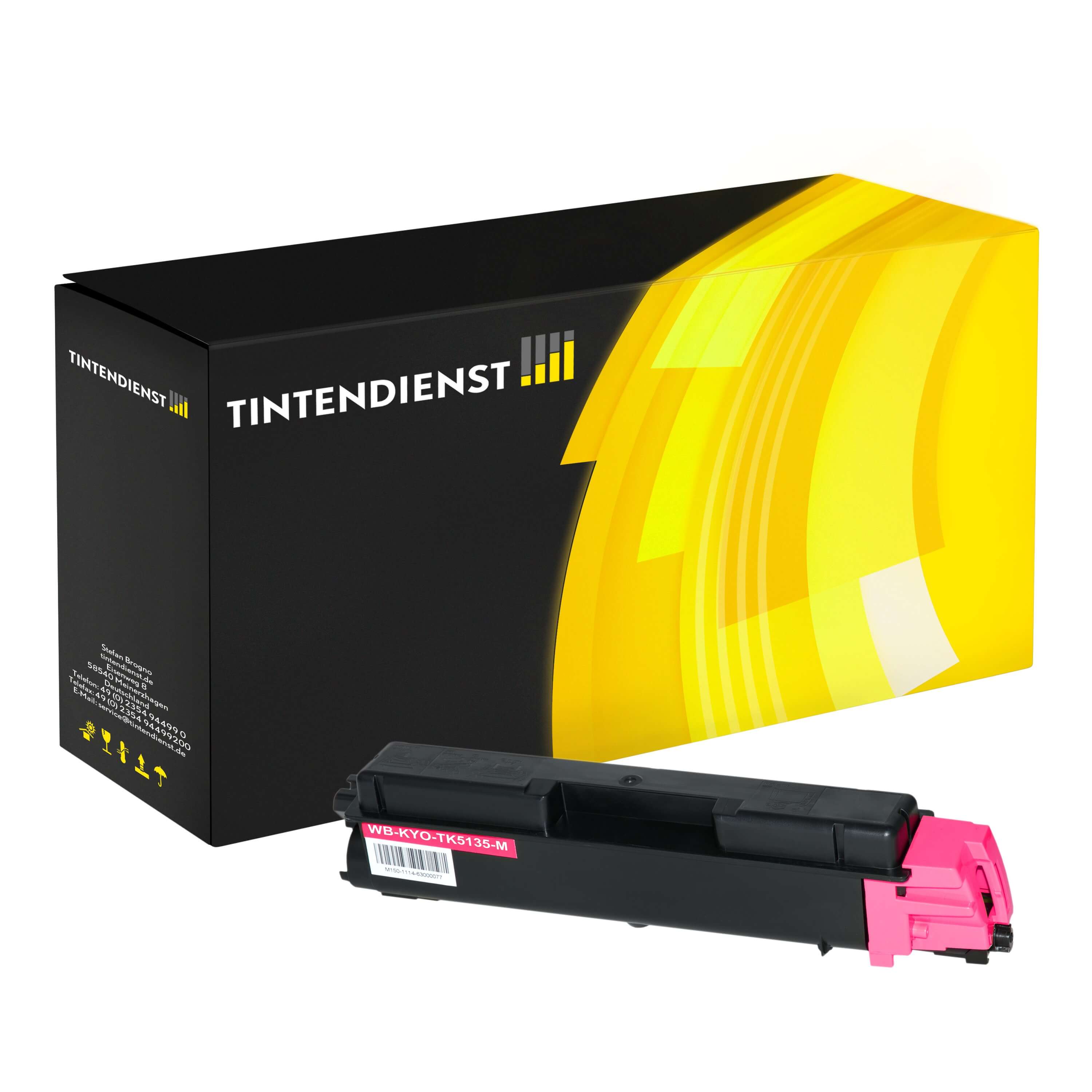 Toner kompatibel für Kyocera TASKalfa 265 ci (1T02PABNL0 / TK-5135M) Magenta