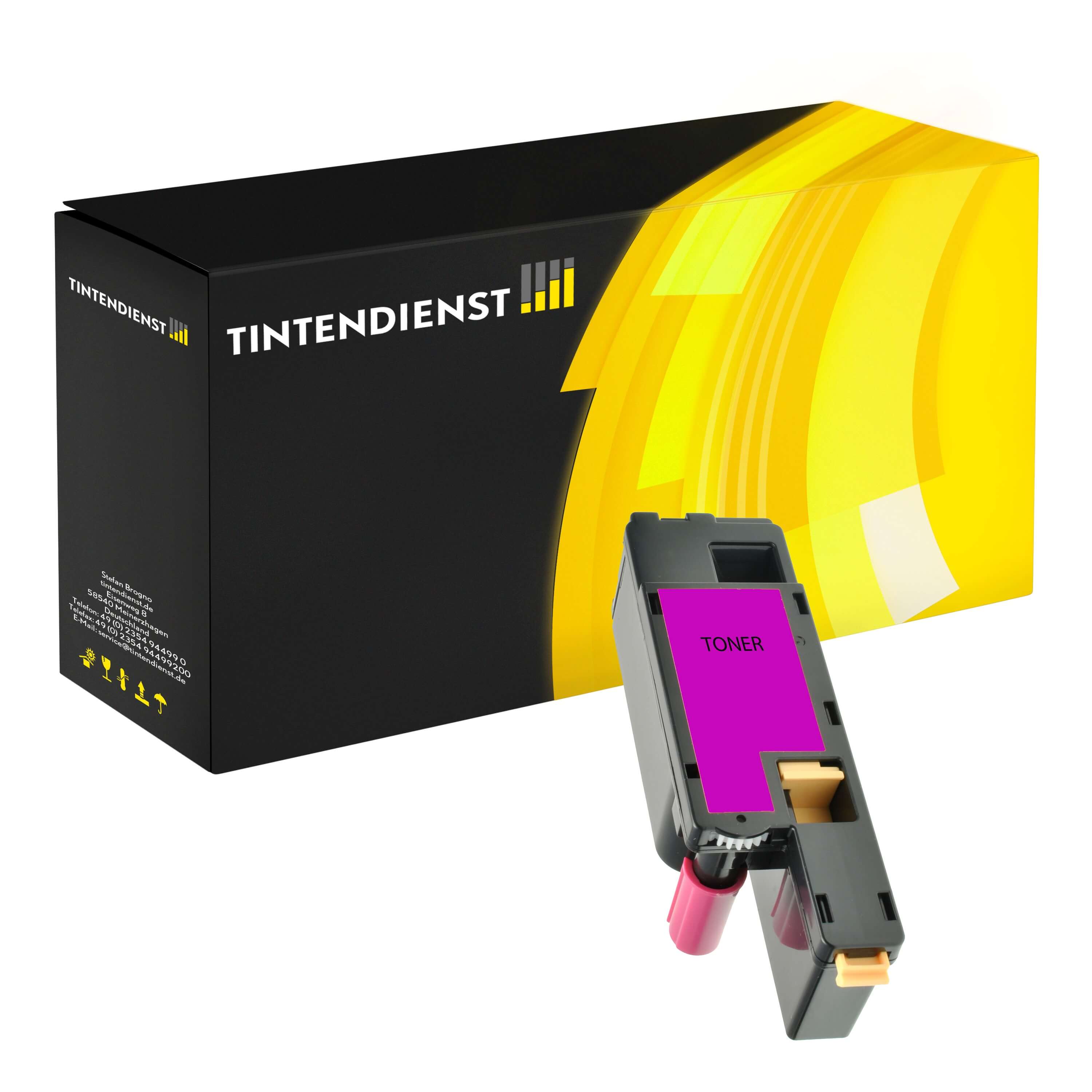 Toner kompatibel für Epson Aculaser C 1700 (C13S050612 / 0612) Magenta