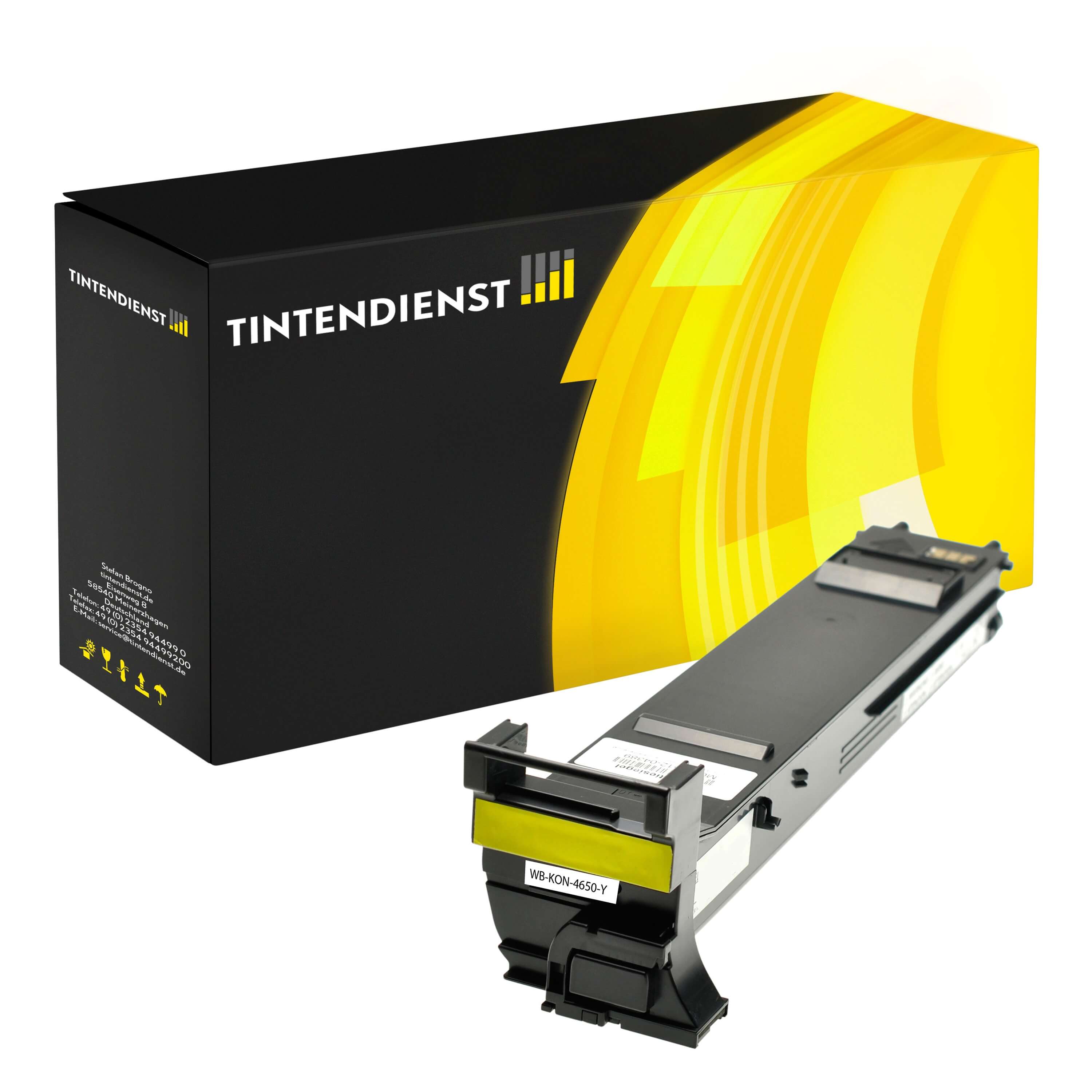 Toner kompatibel für Konica Minolta Magicolor 4600 Series (A0DK252) Gelb