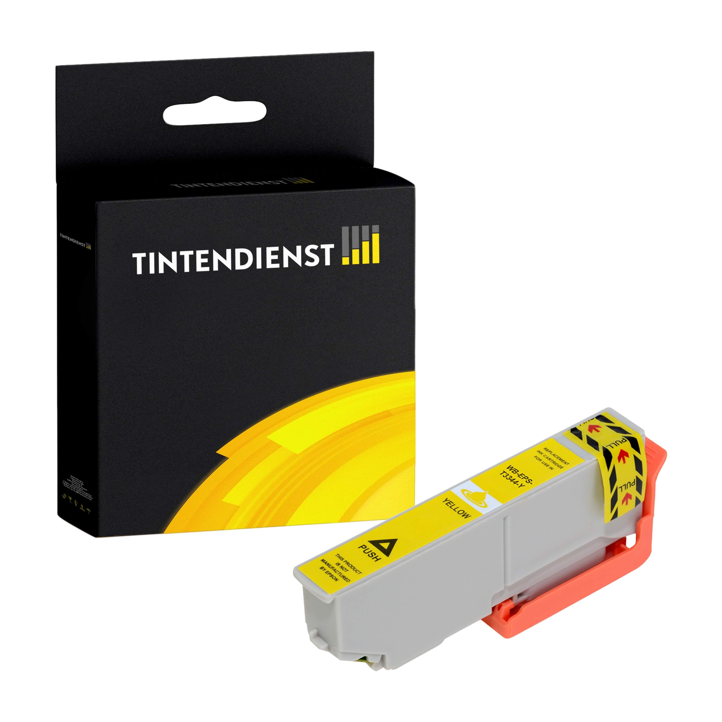 Druckerpatrone kompatibel für Epson Expression Premium XP-7100 (C13T33444010 / 33) Gelb