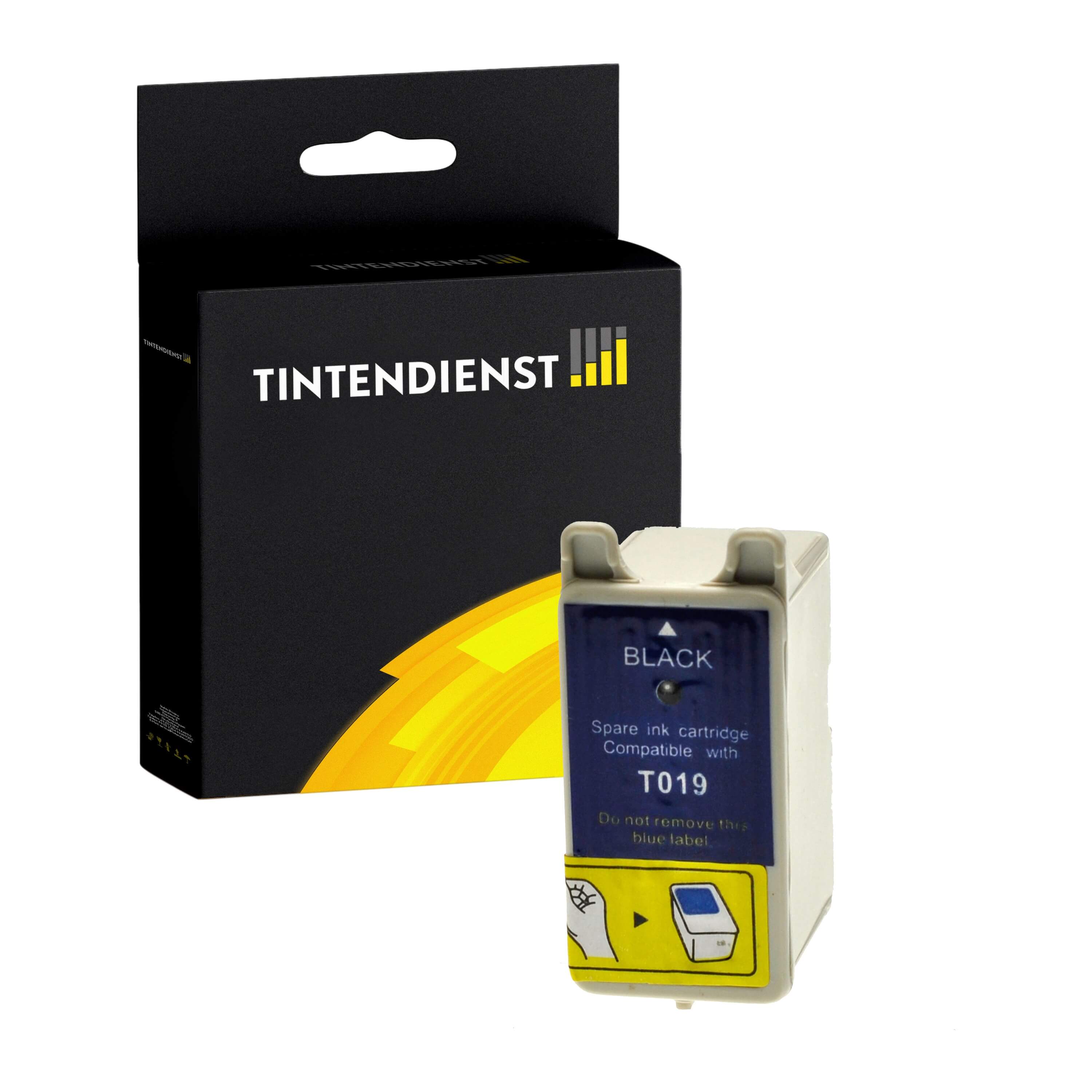 Druckerpatrone kompatibel für Epson Stylus Color 8 Cube (C13T01940110 / T019) Schwarz