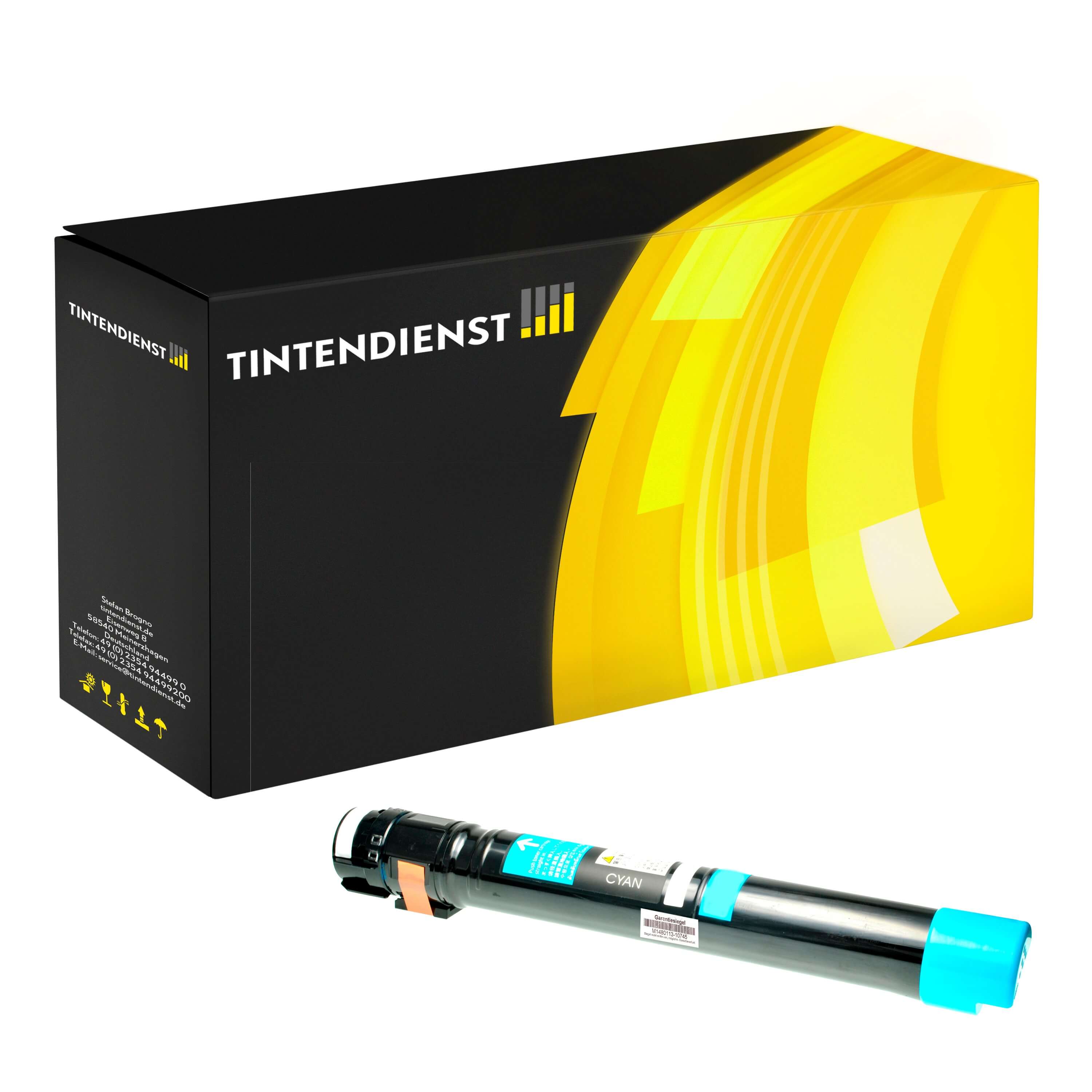 Toner kompatibel für Xerox WorkCentre 7428 Series (006R01398) Cyan