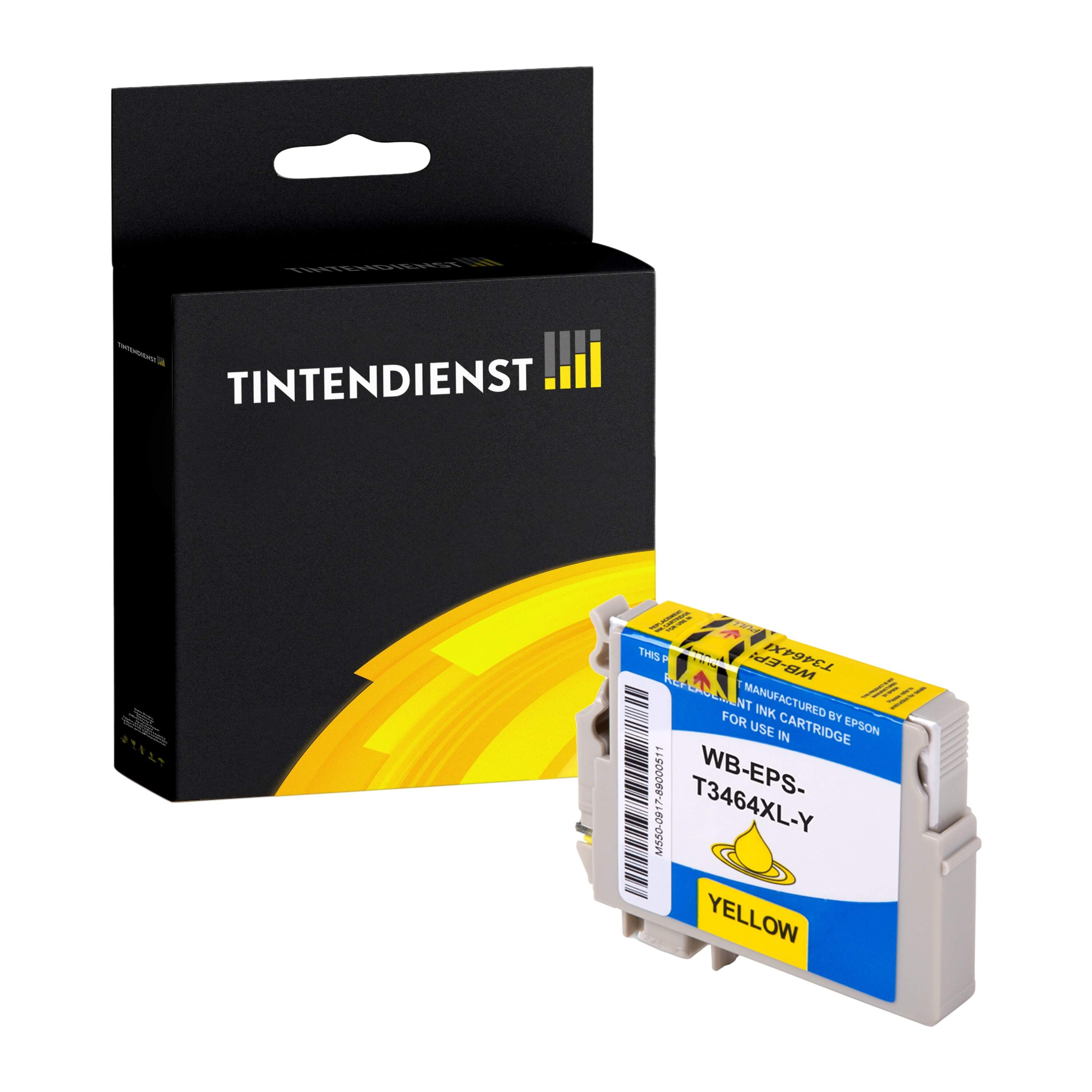 Druckerpatrone kompatibel für Epson C13T34644010 / 34 Gelb