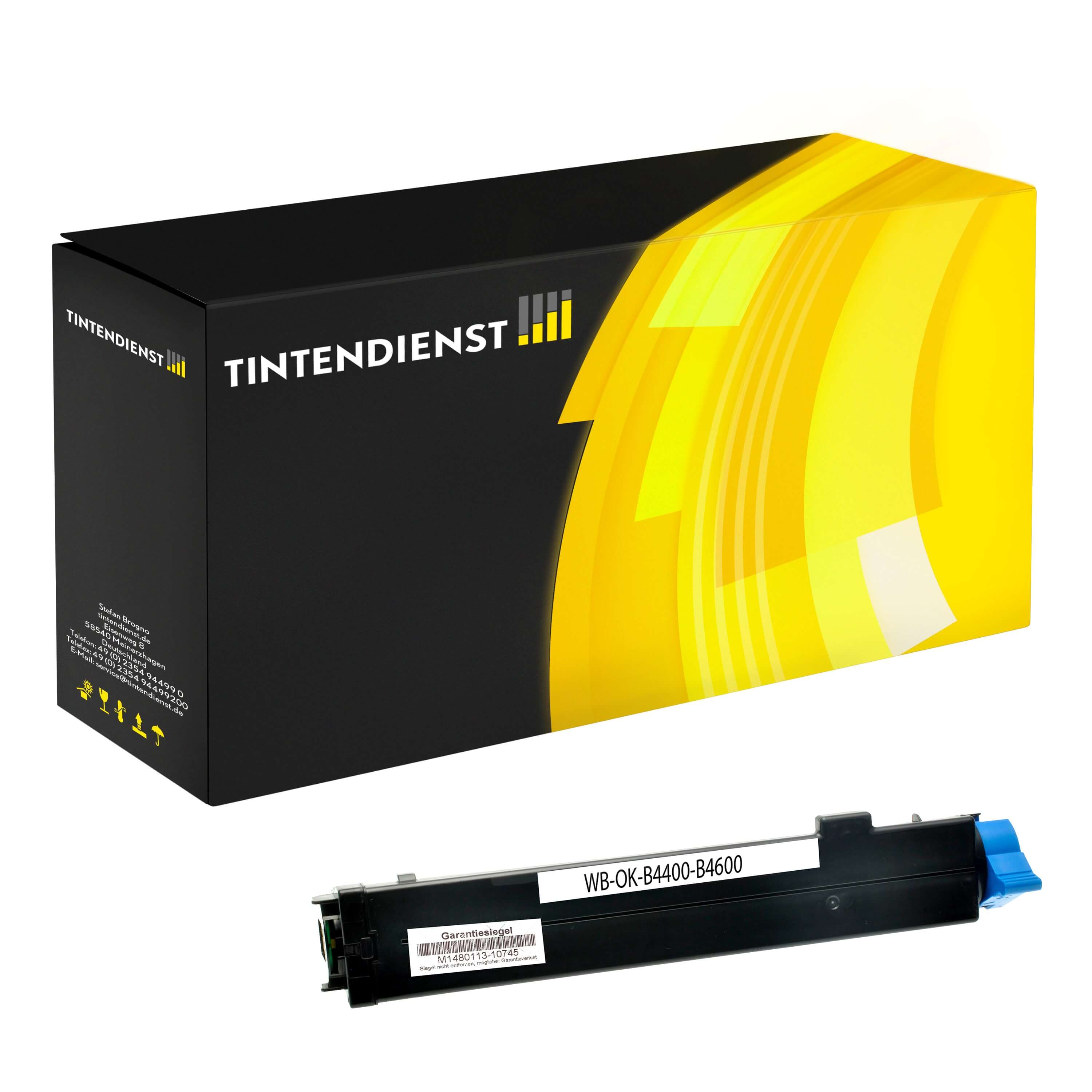 Toner kompatibel für OKI B 4600 PS (43502302) Schwarz