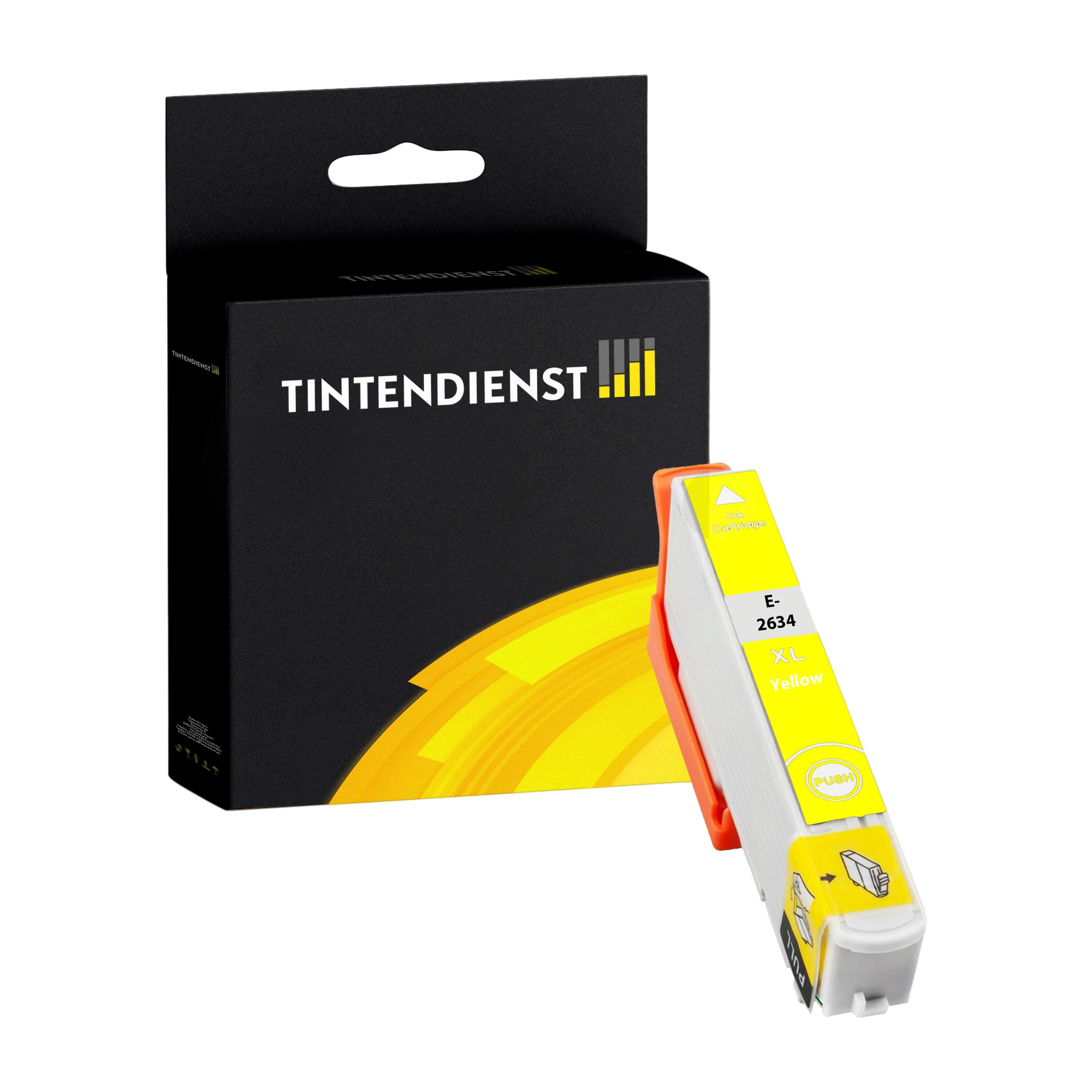 Druckerpatrone kompatibel für Epson 26XL / C13T26344010 Gelb
