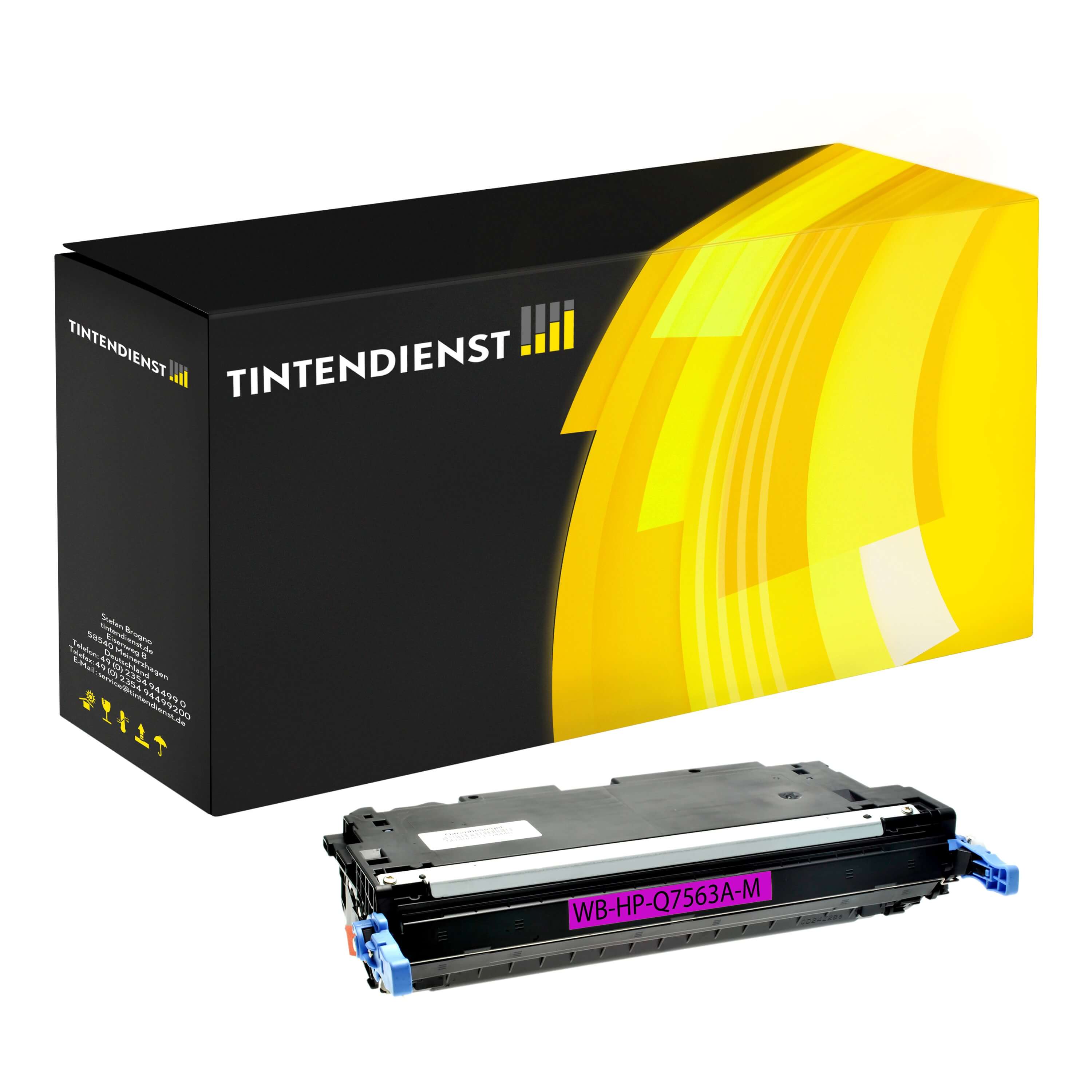 Toner kompatibel für HP Color LaserJet 2700 N (Q7563A / 314A) Magenta
