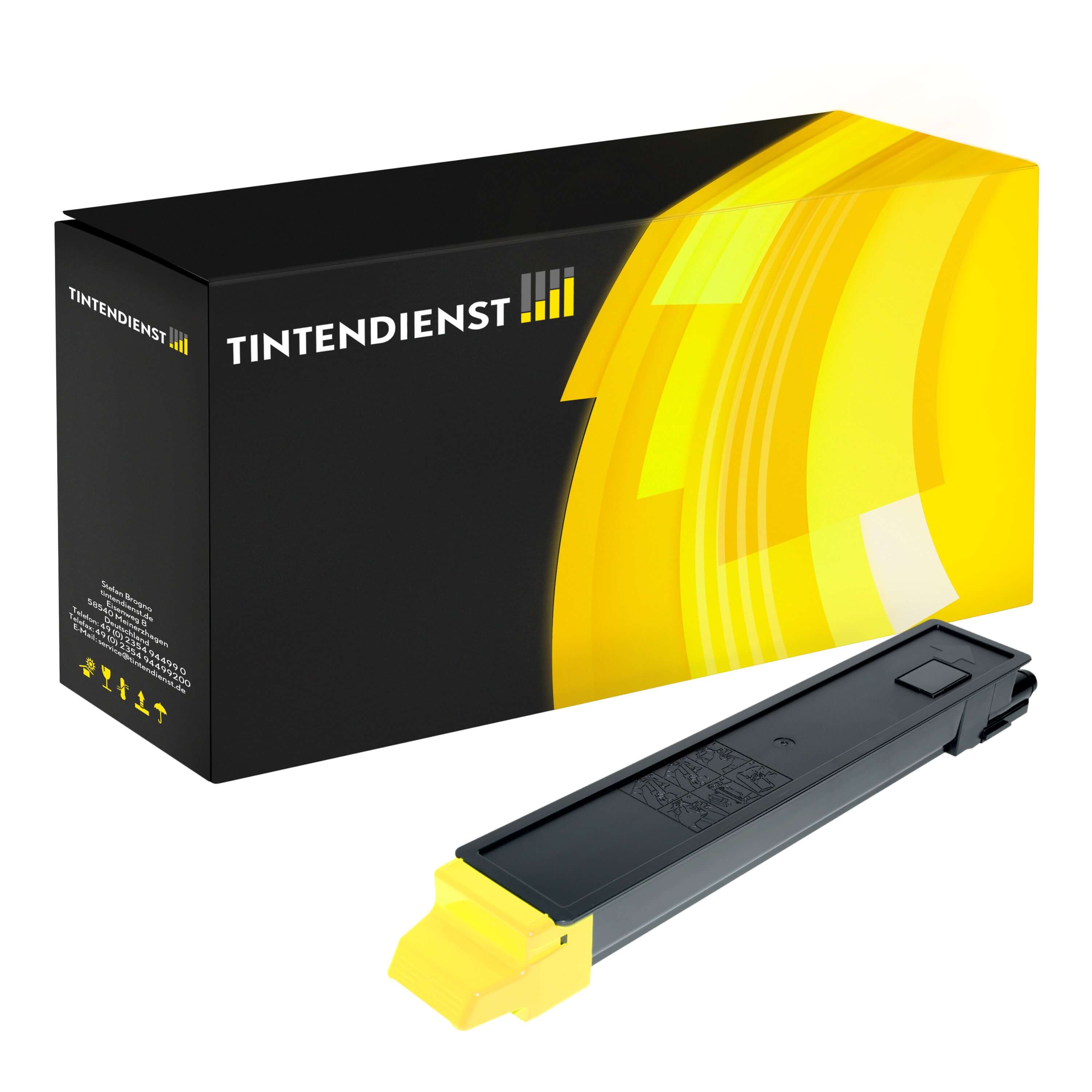 Toner kompatibel für Kyocera TASKalfa 2550 ci (1T02MVANL0 / TK-8315Y) Gelb