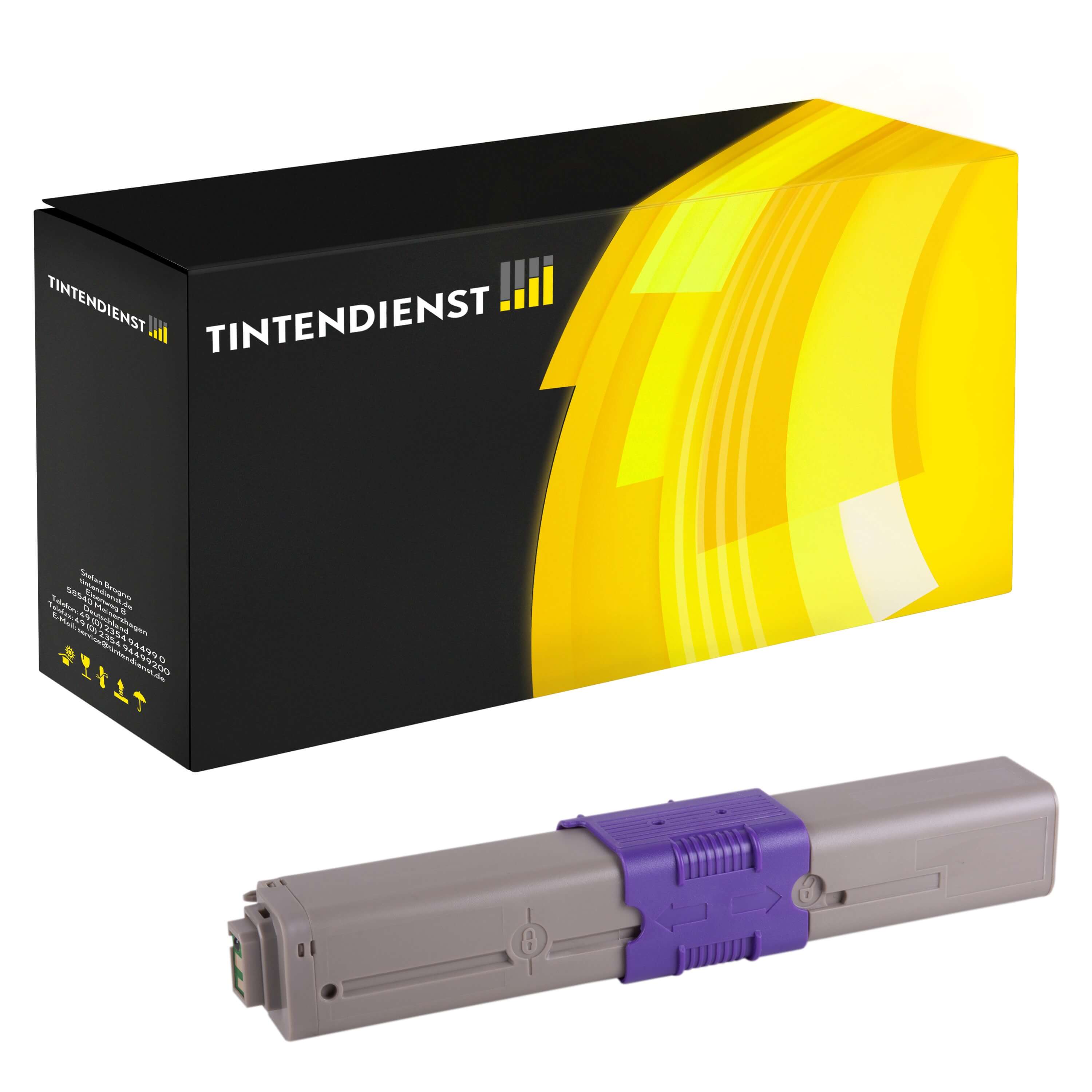 Toner kompatibel für OKI C 530 DN (44469722) Gelb