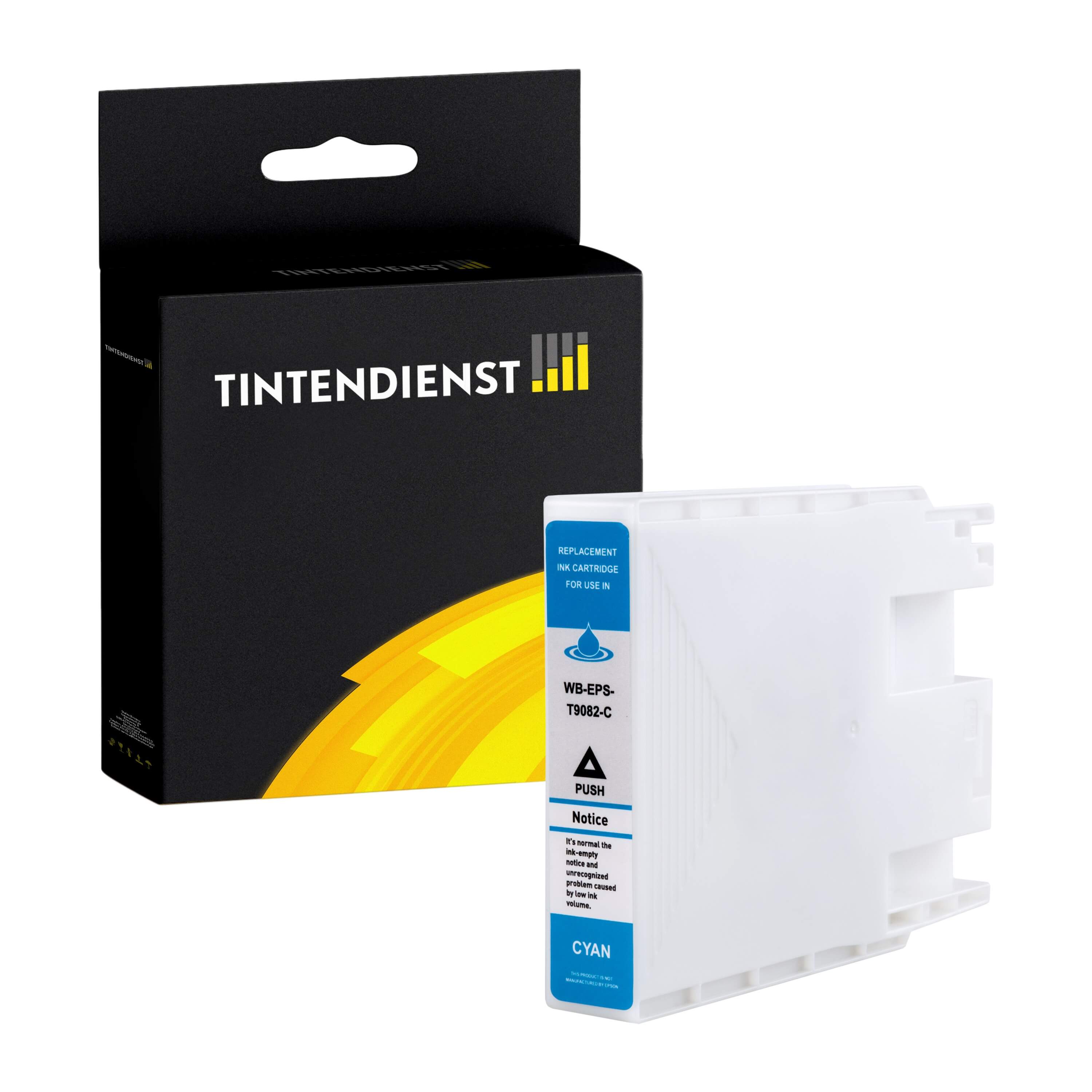 Druckerpatrone kompatibel für Epson C13T908240 / T9082 Cyan