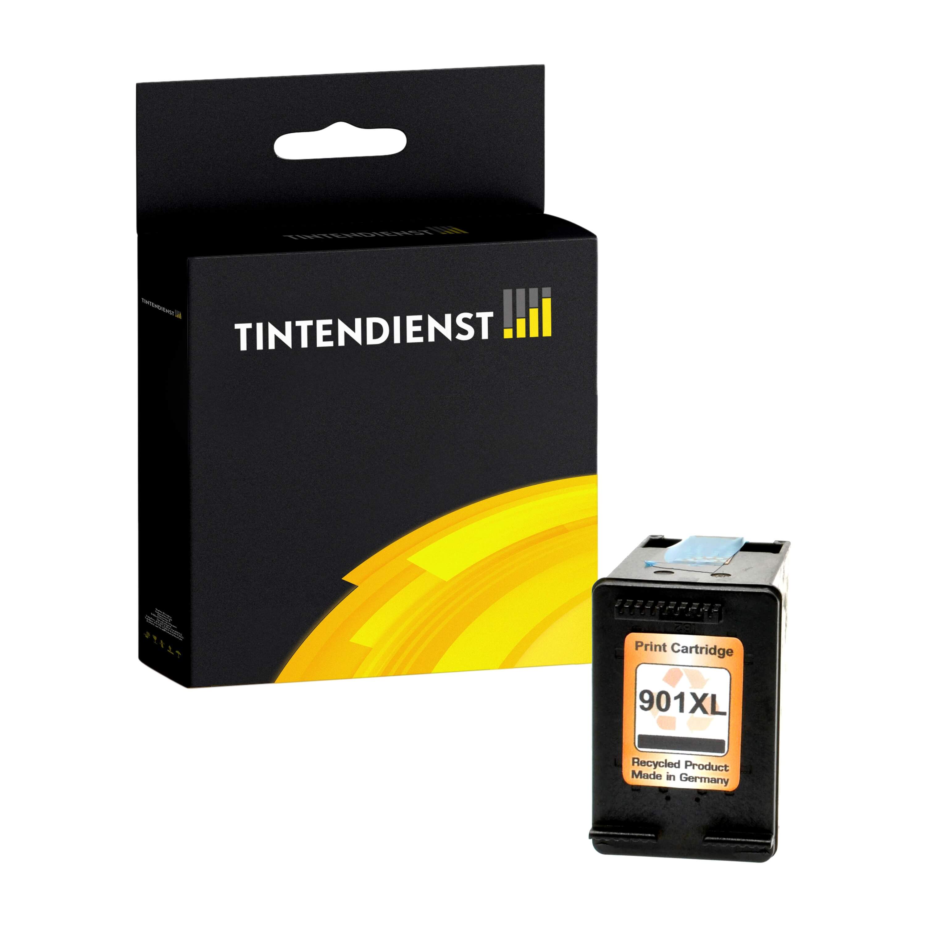 Druckerpatrone kompatibel für HP OfficeJet J 4680 C (CC654AE / 901XL) Schwarz