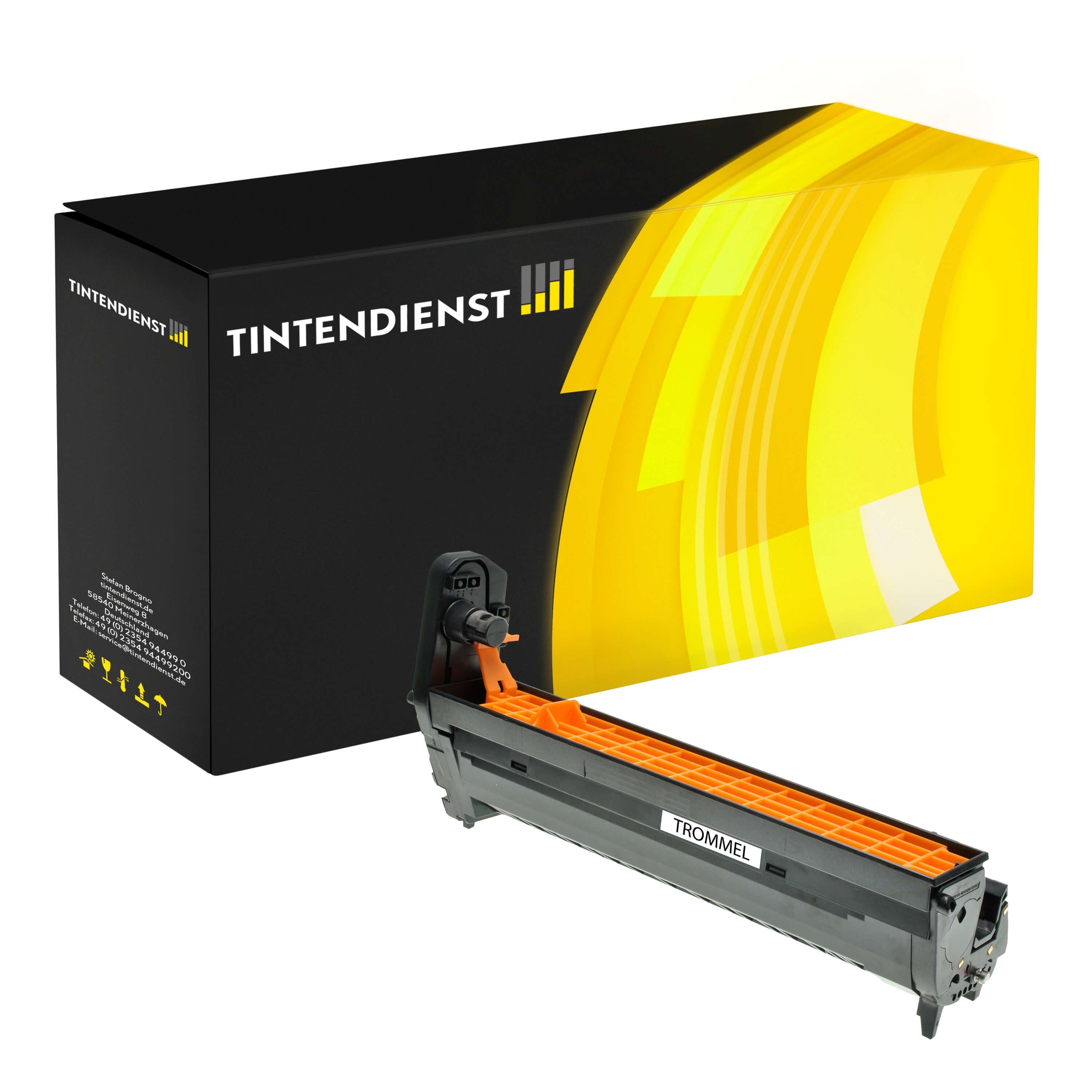 Trommel kompatibel für OKI C 610 DTN (44315108) Schwarz