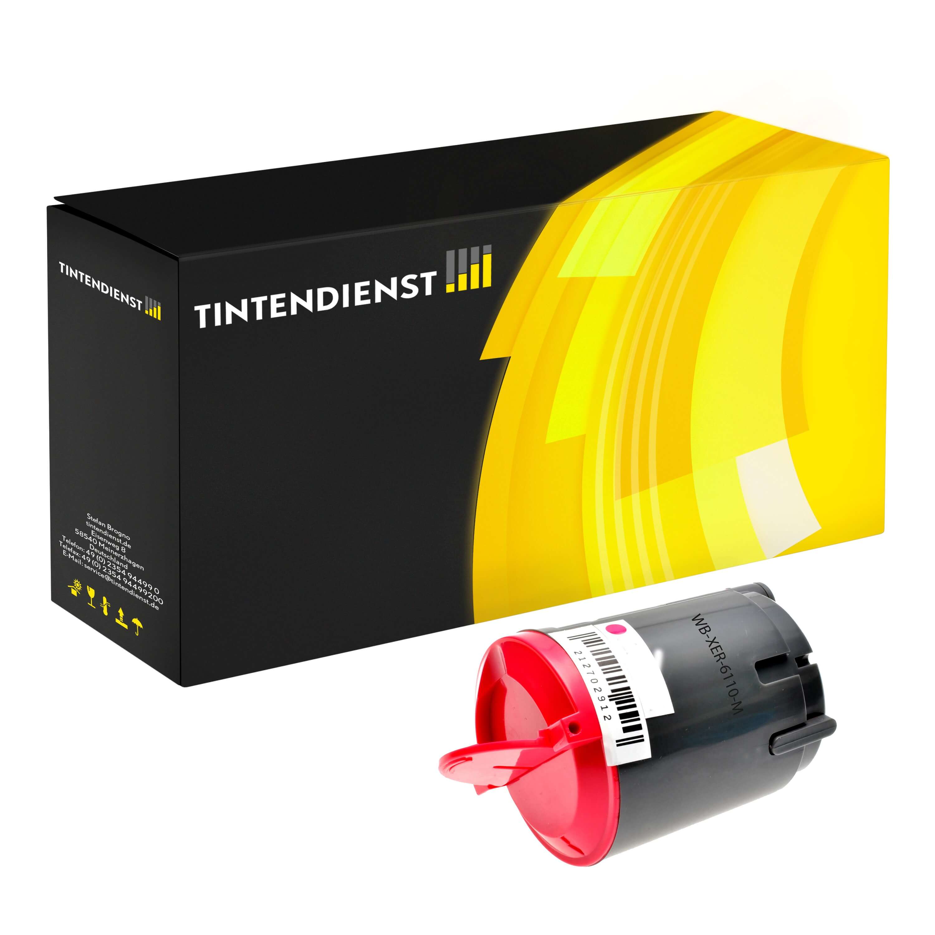 Toner kompatibel für Xerox Phaser 6110 MFP VX (106R01272) Magenta