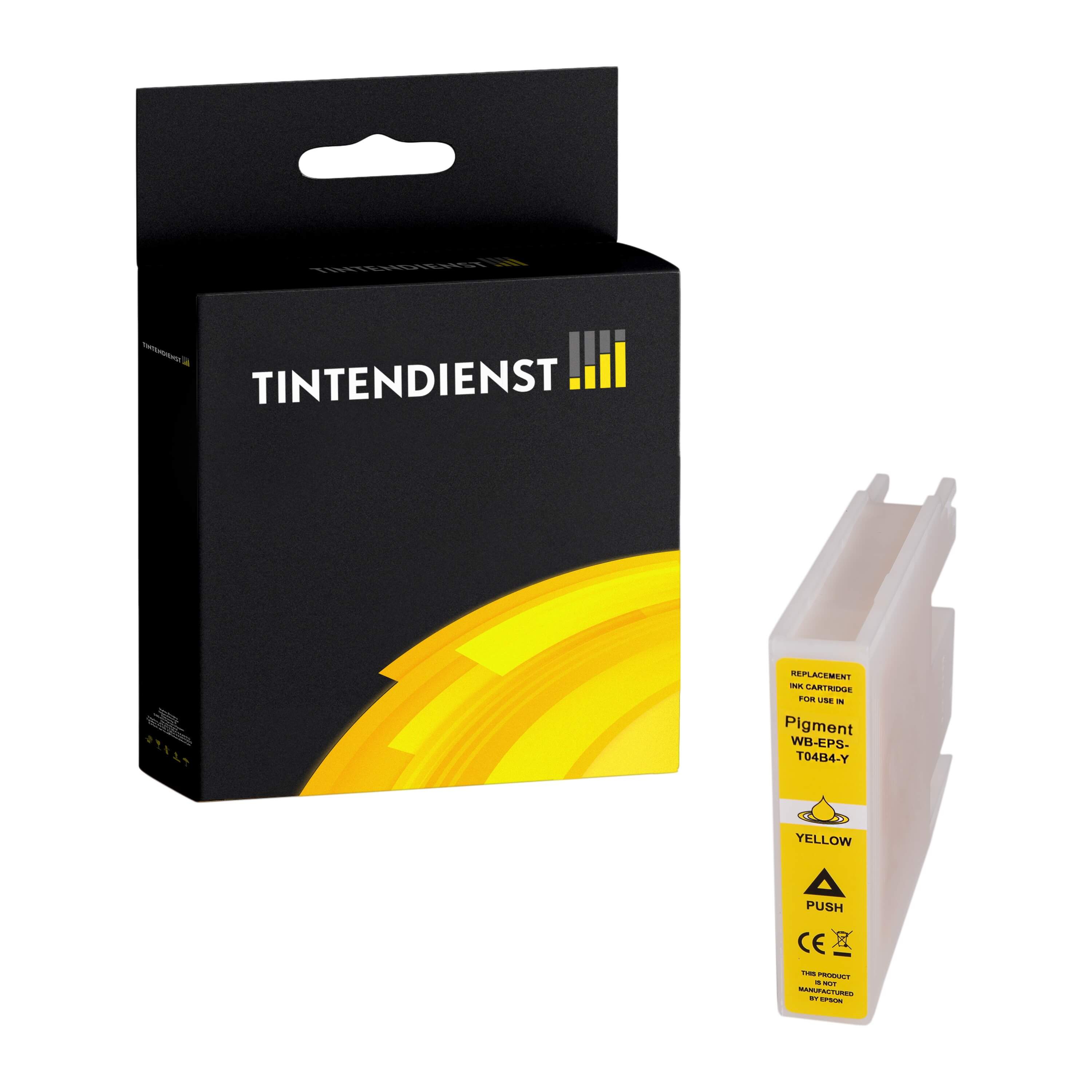 Druckerpatrone kompatibel für Epson Workforce Pro WF-C 8100 Series (C13T04B440) Gelb