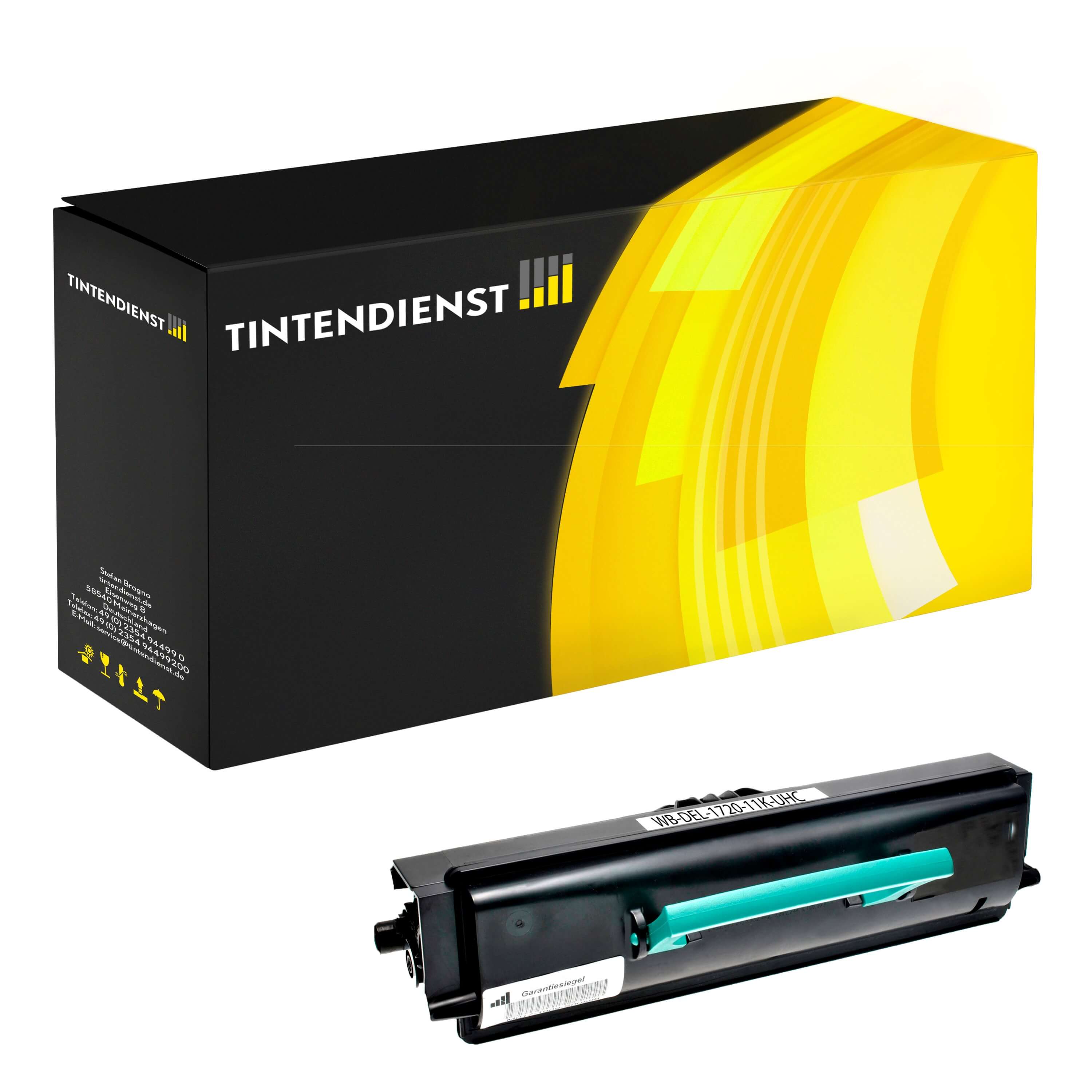 Toner kompatibel für Dell 1720 Series (593-10239 / RP380) Schwarz