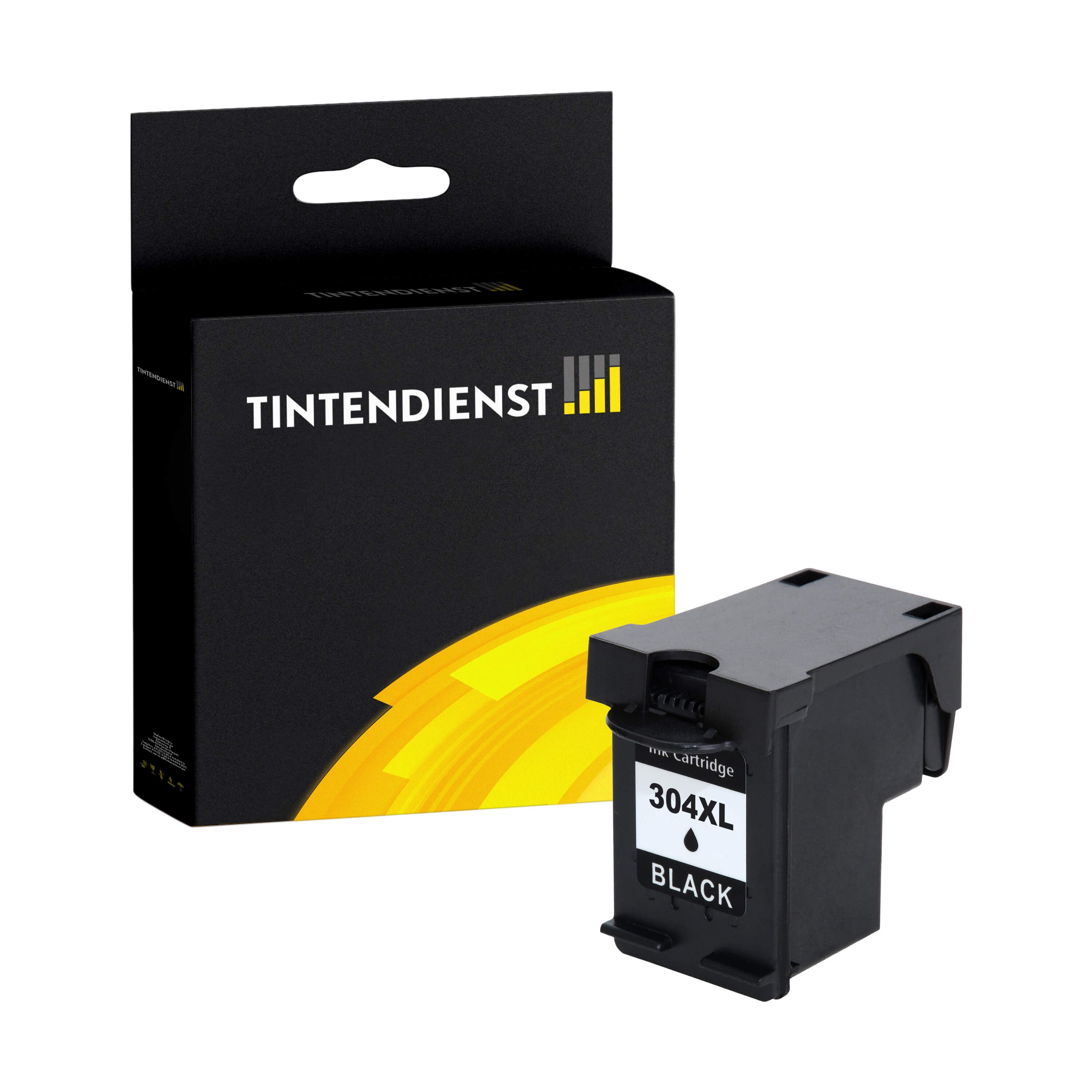 Druckerpatrone kompatibel für HP DeskJet 3720 Series (N9K08AE / 304XL) Schwarz