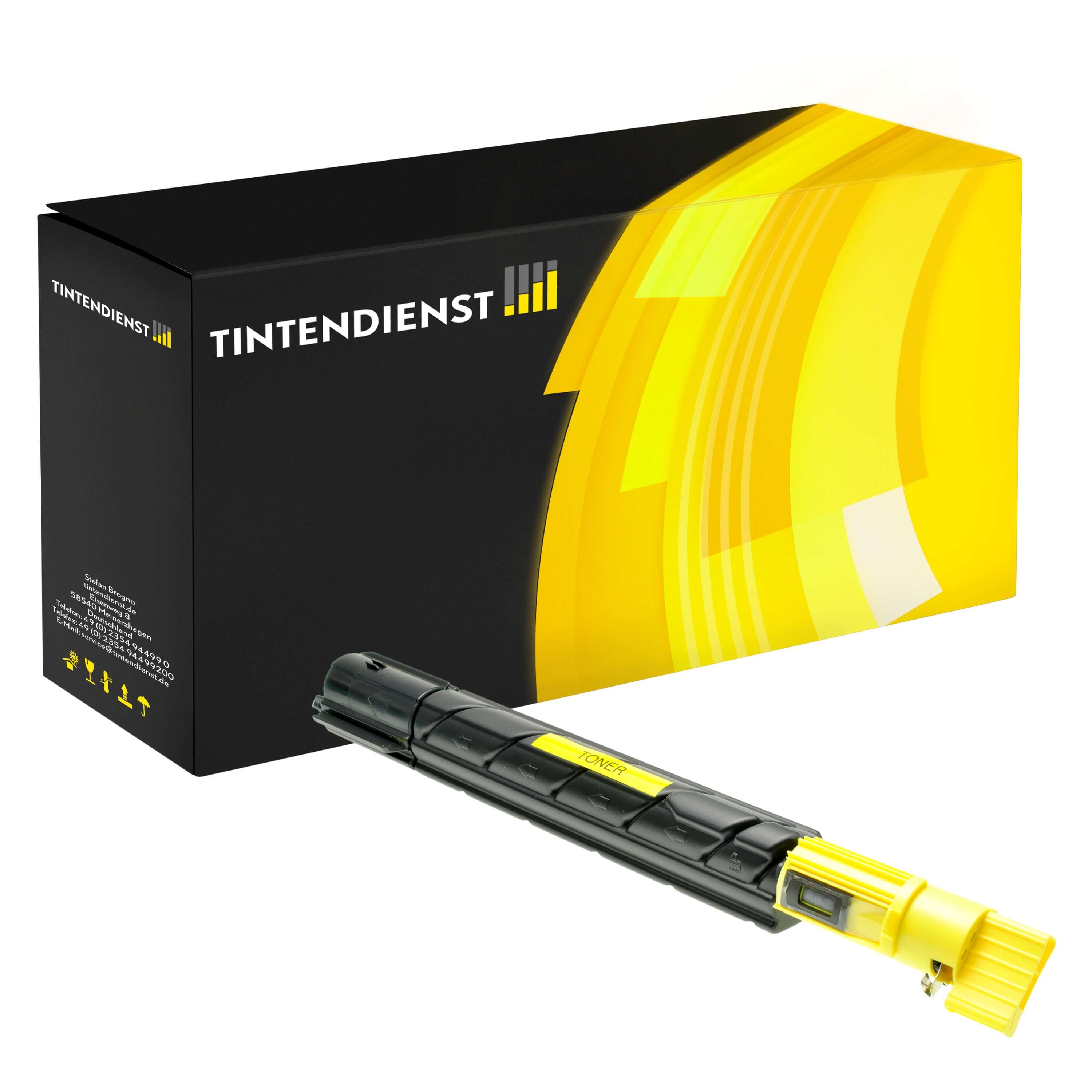 Toner kompatibel für Canon IR 3100 Series (8643A002 / C-EXV9) Gelb